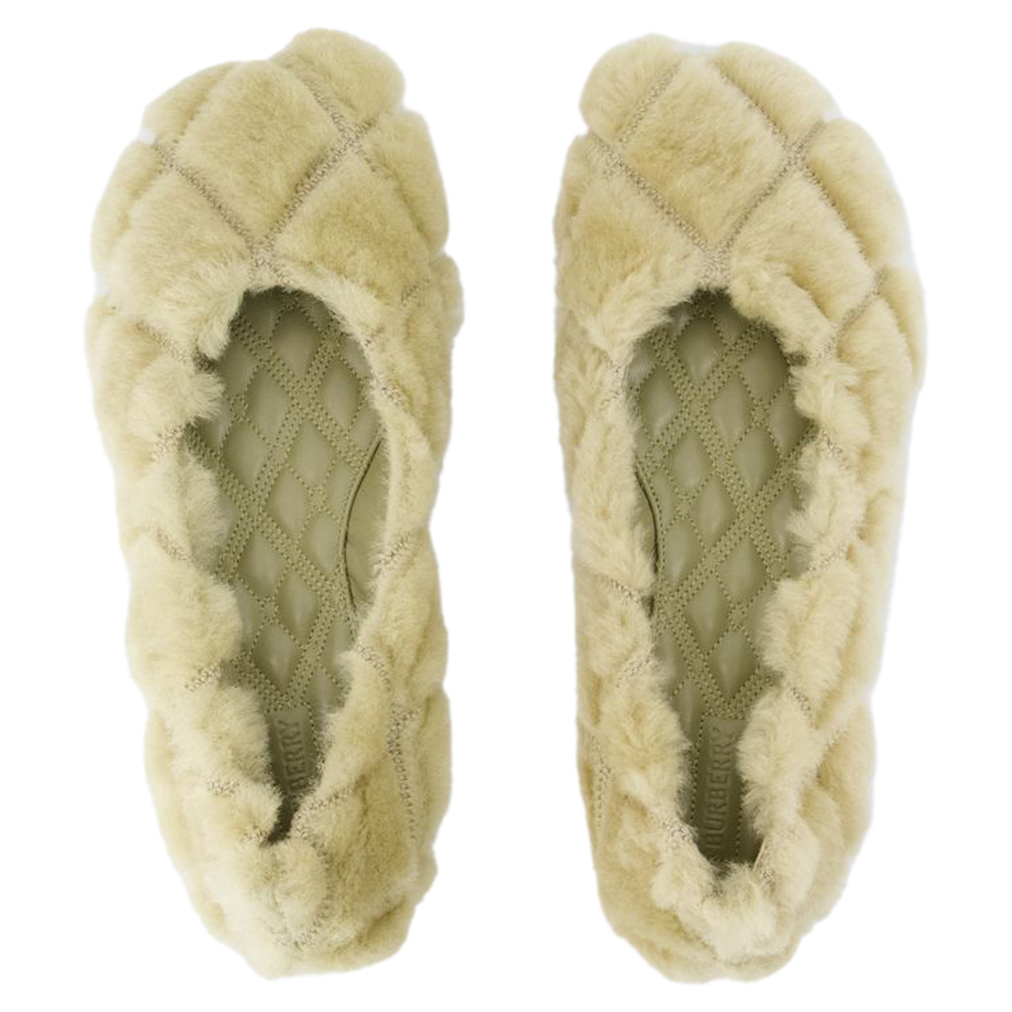 Cosy Baby 05 Ballerinas - Burberry - Cuir - Beige