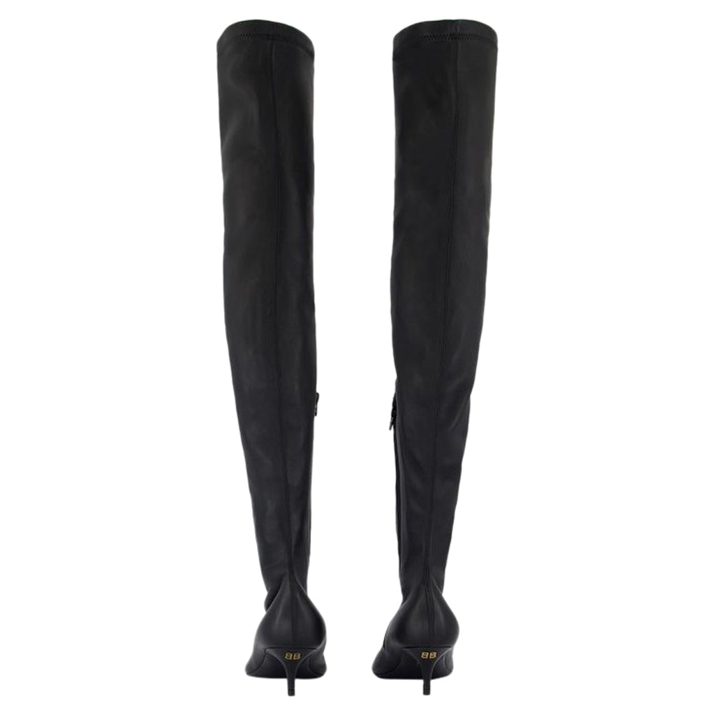 Women's Avenue L50 Boots - Balenciaga - Leather - Black