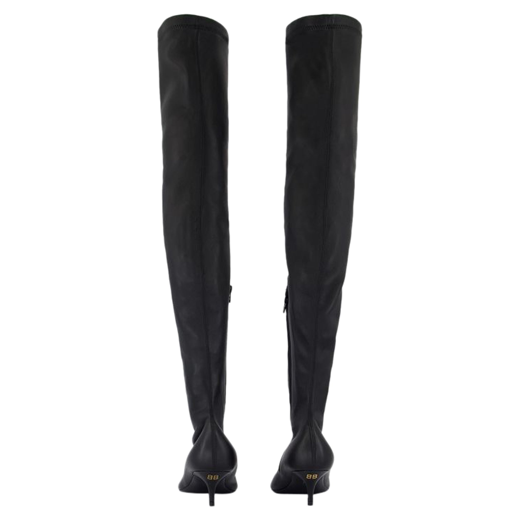 Women's Avenue L50 Boots - Balenciaga - Leather - Black