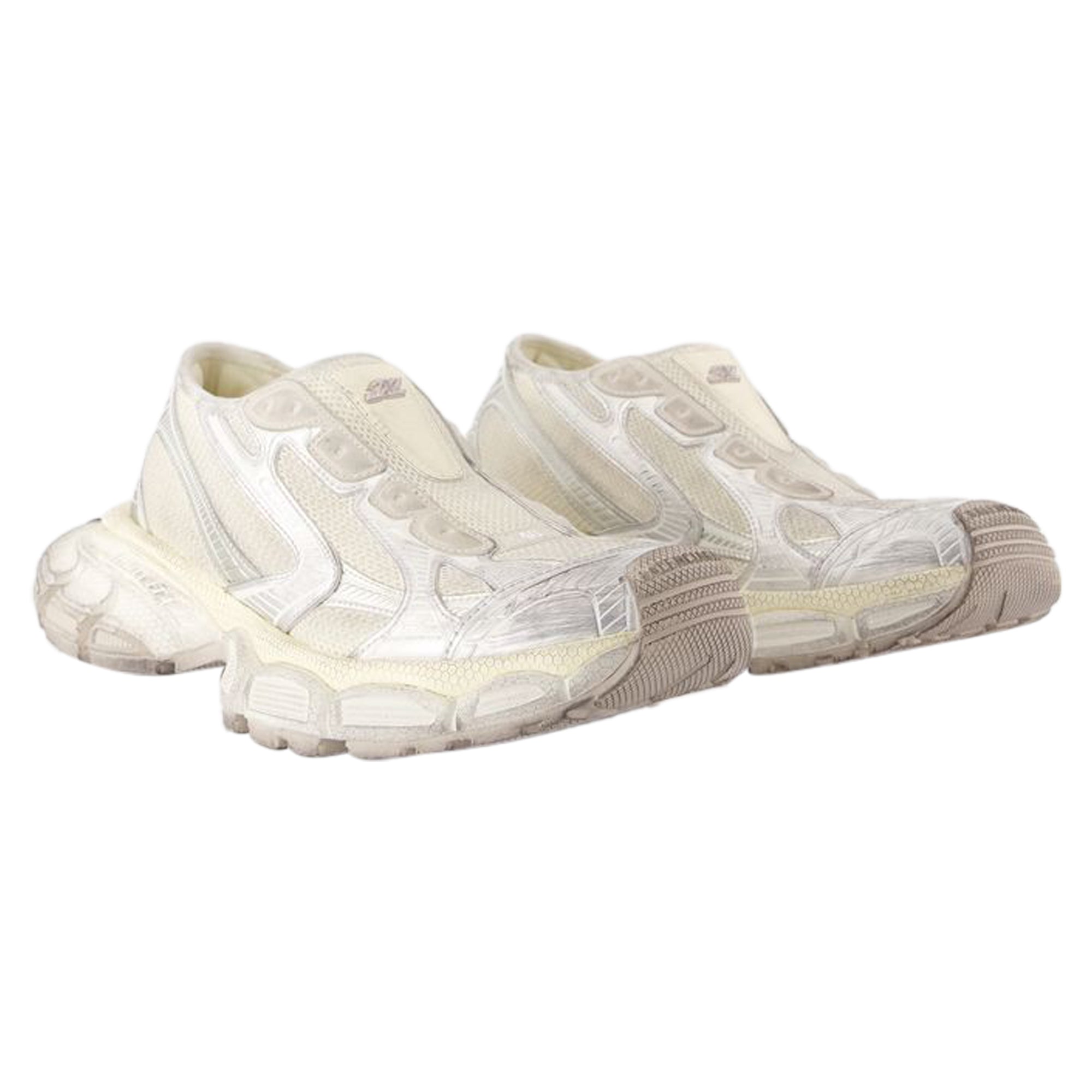 3xl Slip On Sneakers - Balenciaga - Synthetic - Beige