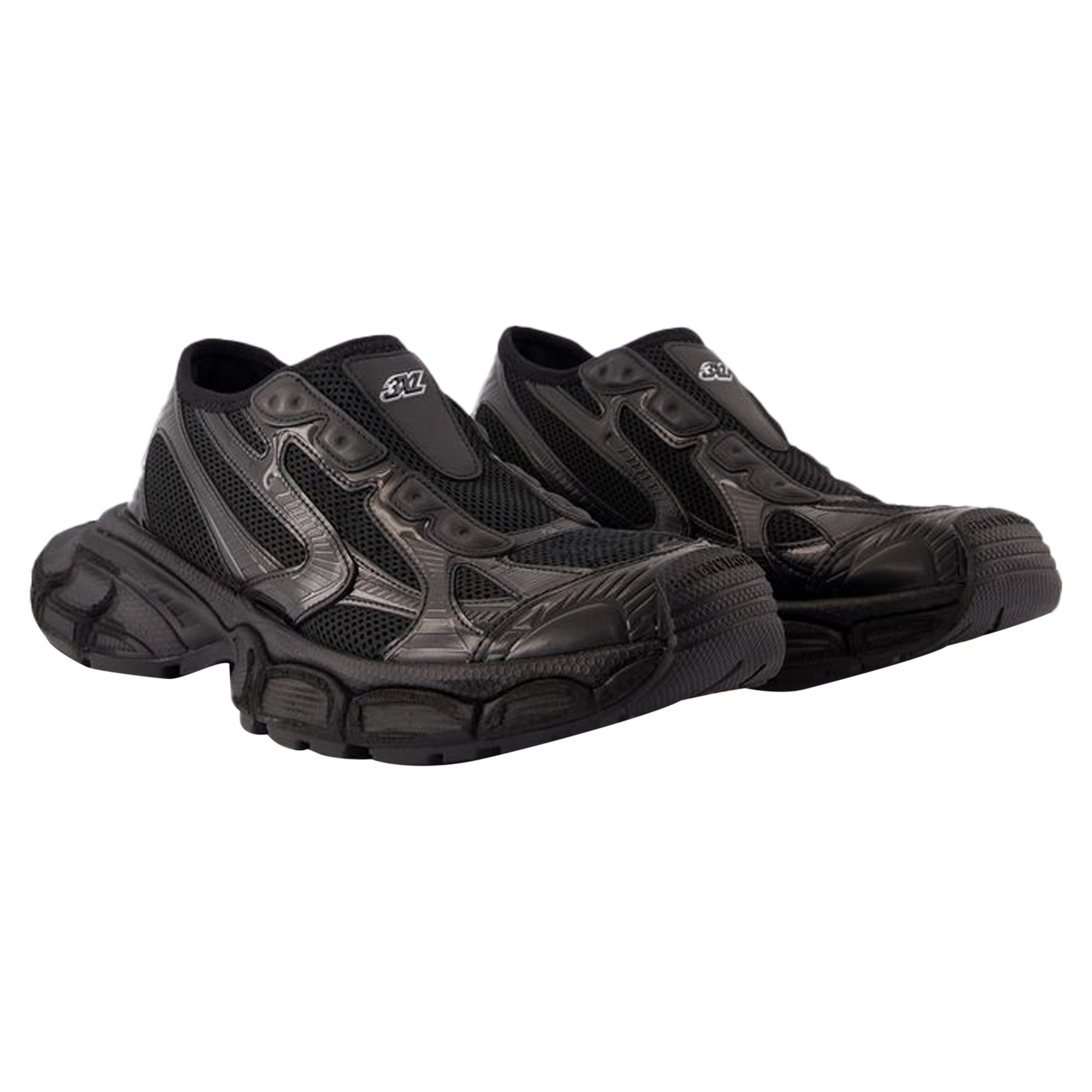 Women's 3xl Slip On Sneakers - Balenciaga - Synthetic - Black