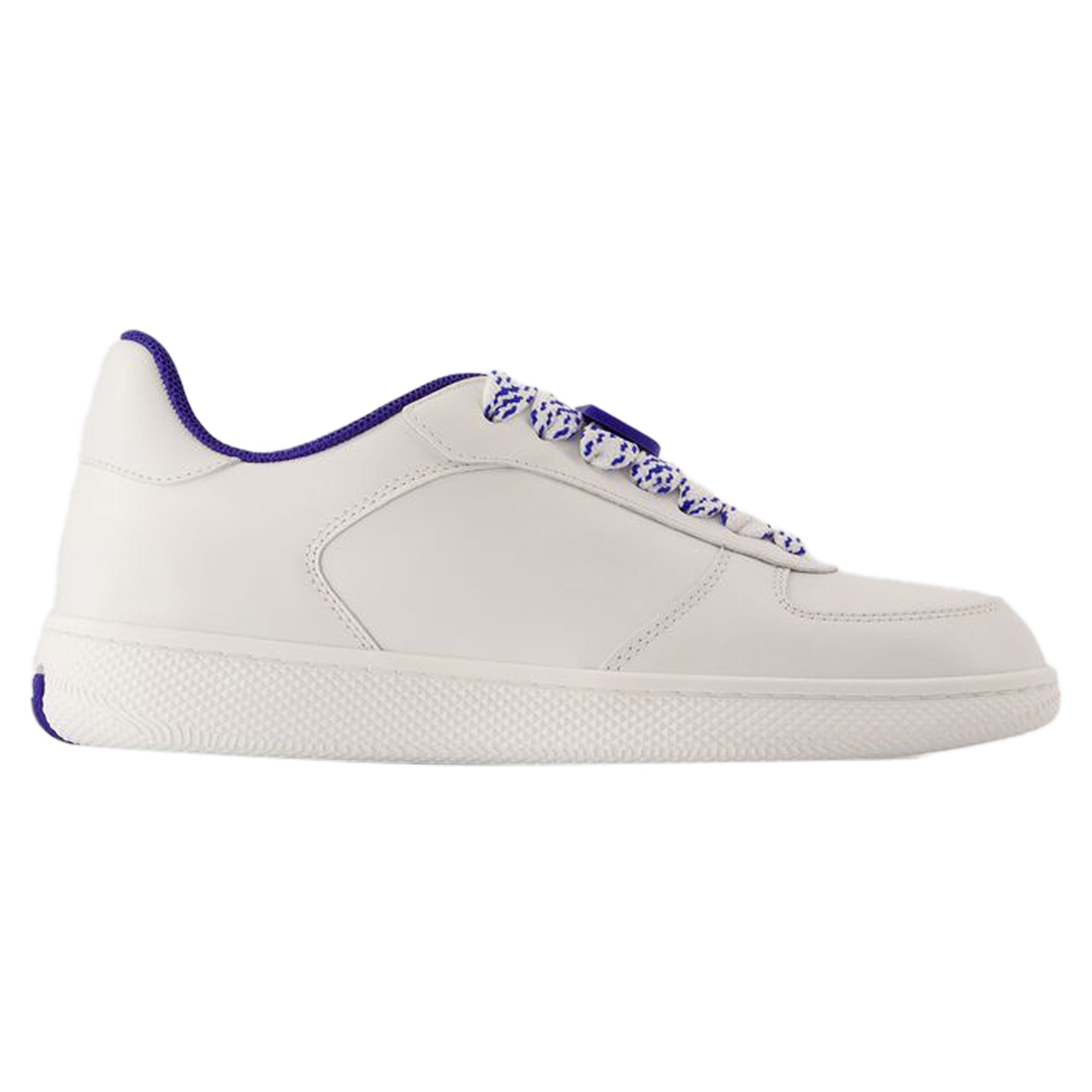 Women's Terrace Sneakers - Burberry - Leather - White