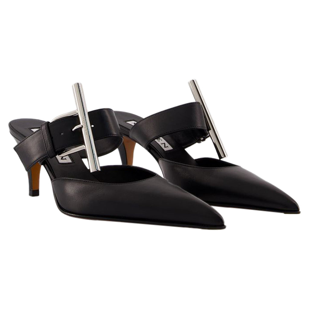 Women's Francisco Pumps - Alexander McQueen - Leather - Black