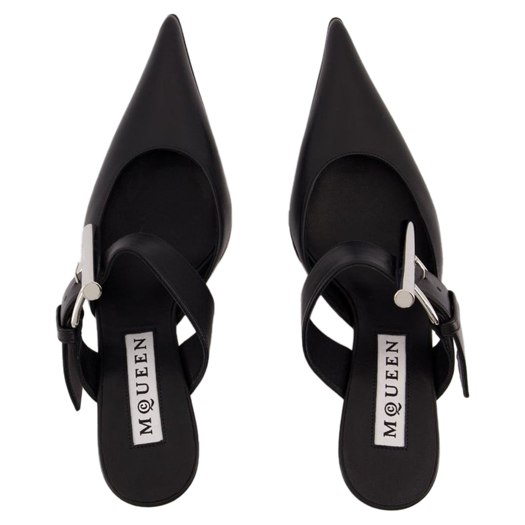 Women's Francisco Pumps - Alexander McQueen - Leather - Black
