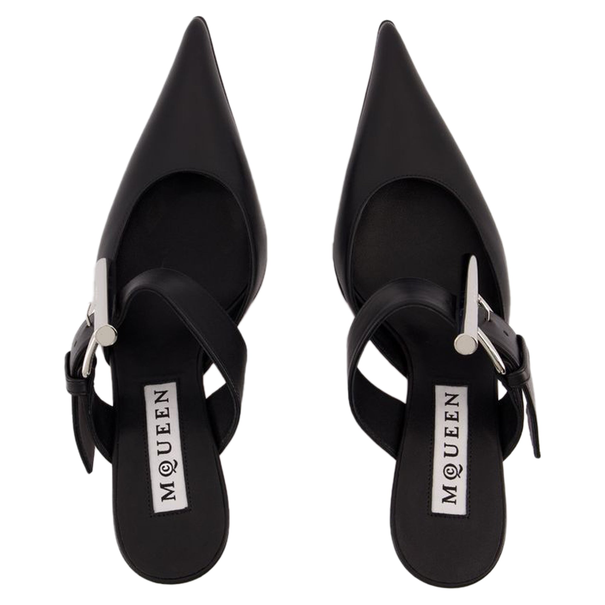 Women's Francisco Pumps - Alexander McQueen - Leather - Black