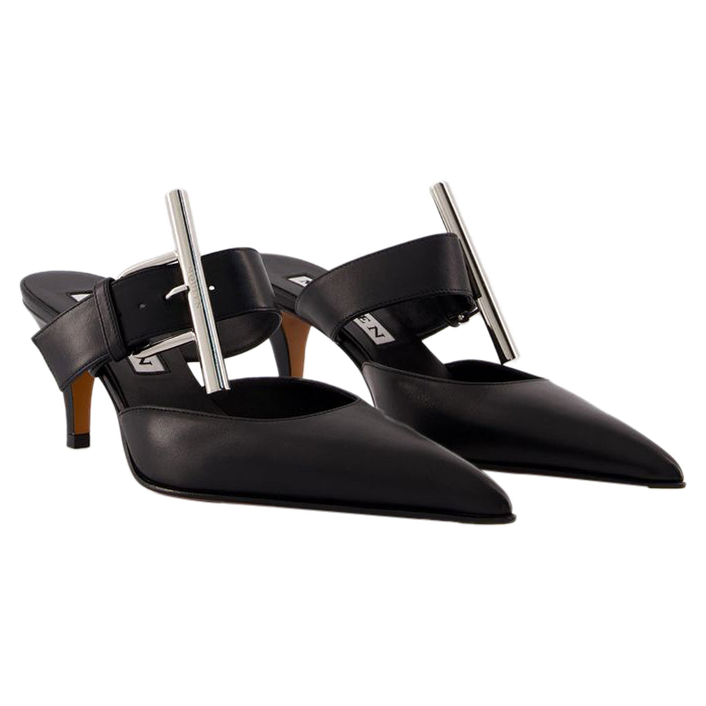 Women's Francisco Pumps - Alexander McQueen - Leather - Black