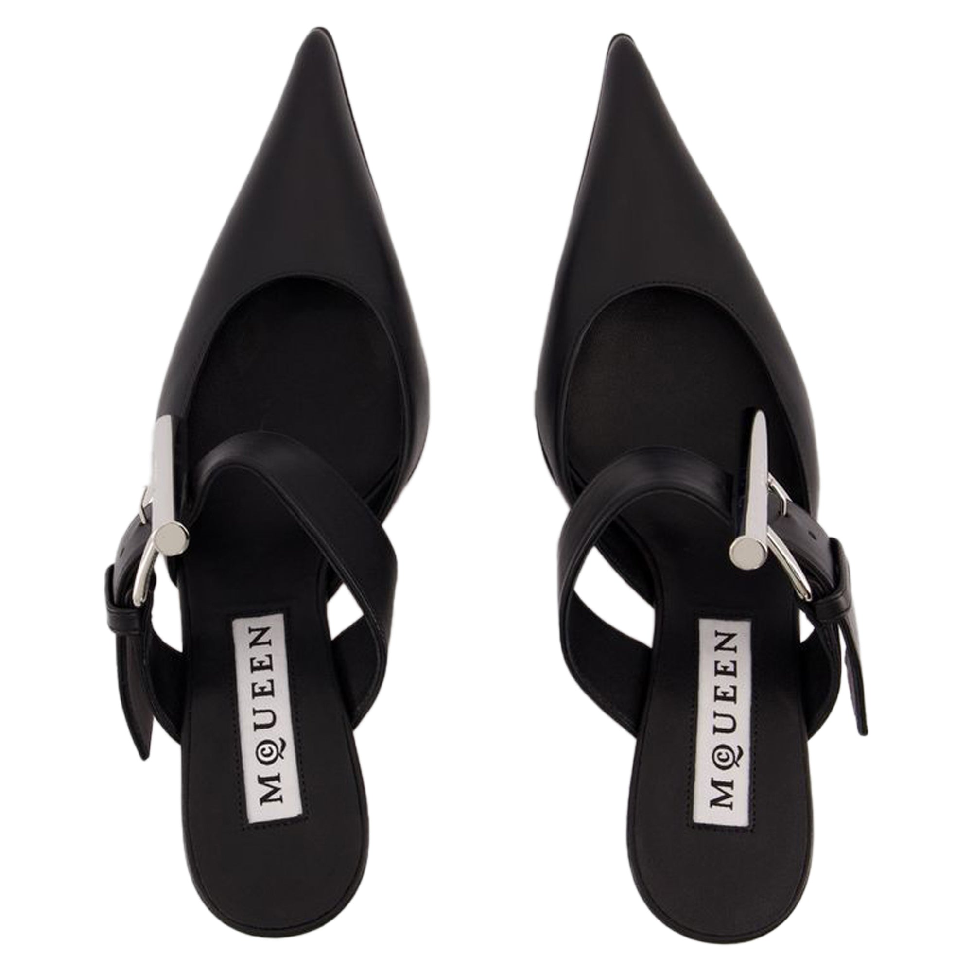 Women's Francisco Pumps - Alexander McQueen - Leather - Black