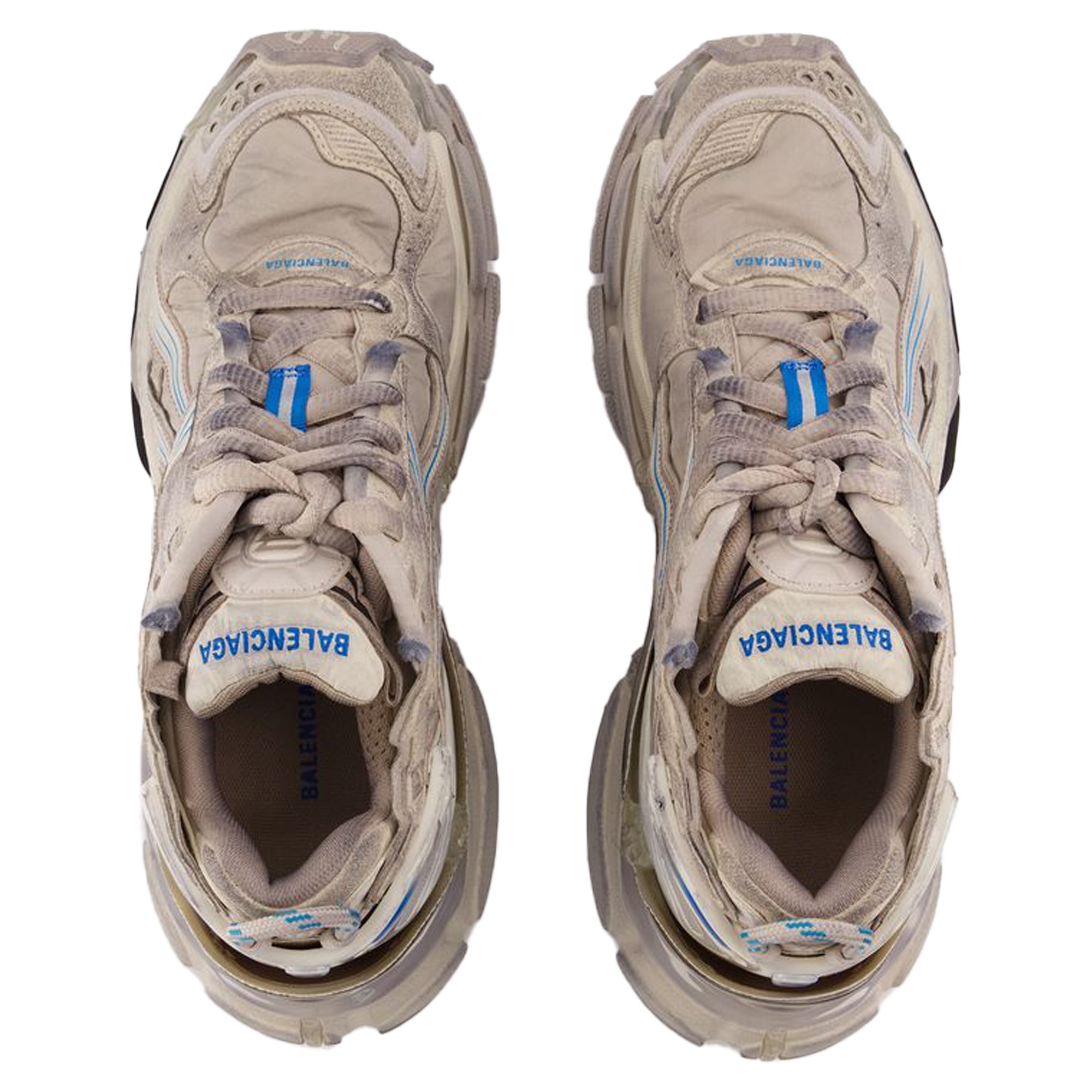 Runner Sneakers - Balenciaga - Synthetic - Brown
