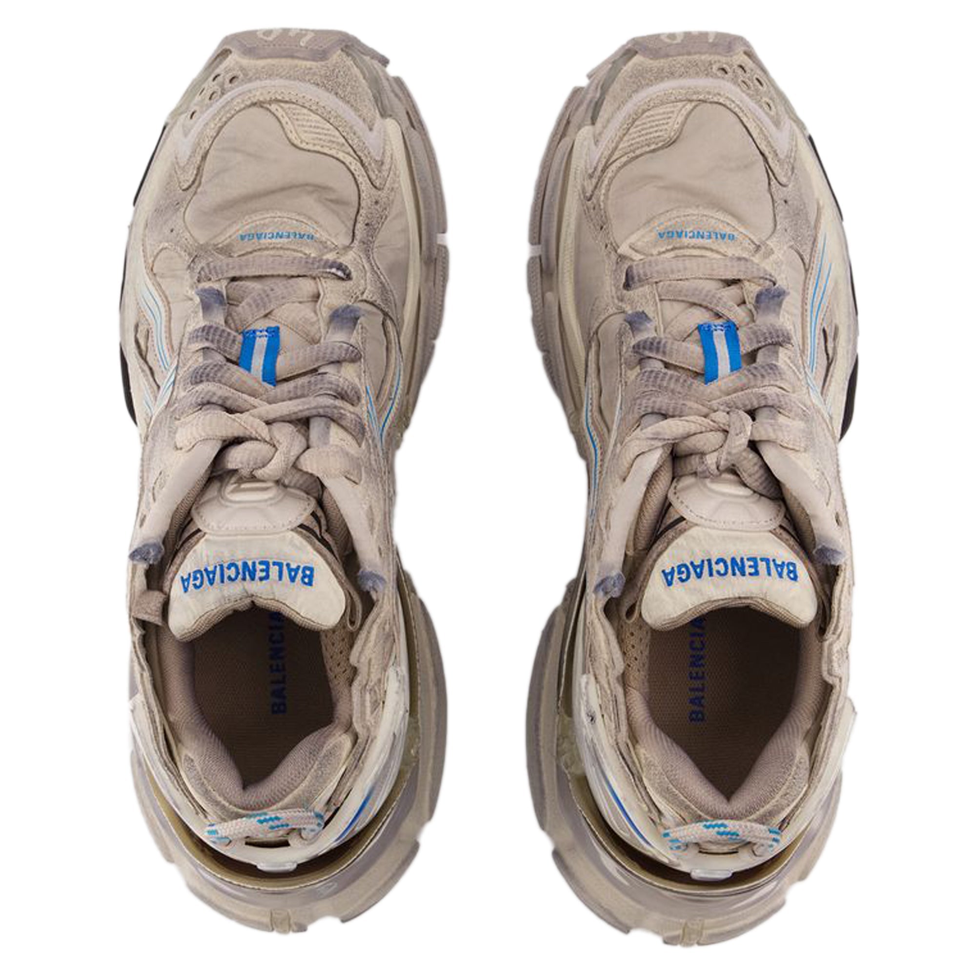 Runner Sneakers - Balenciaga - Synthetic - Brown