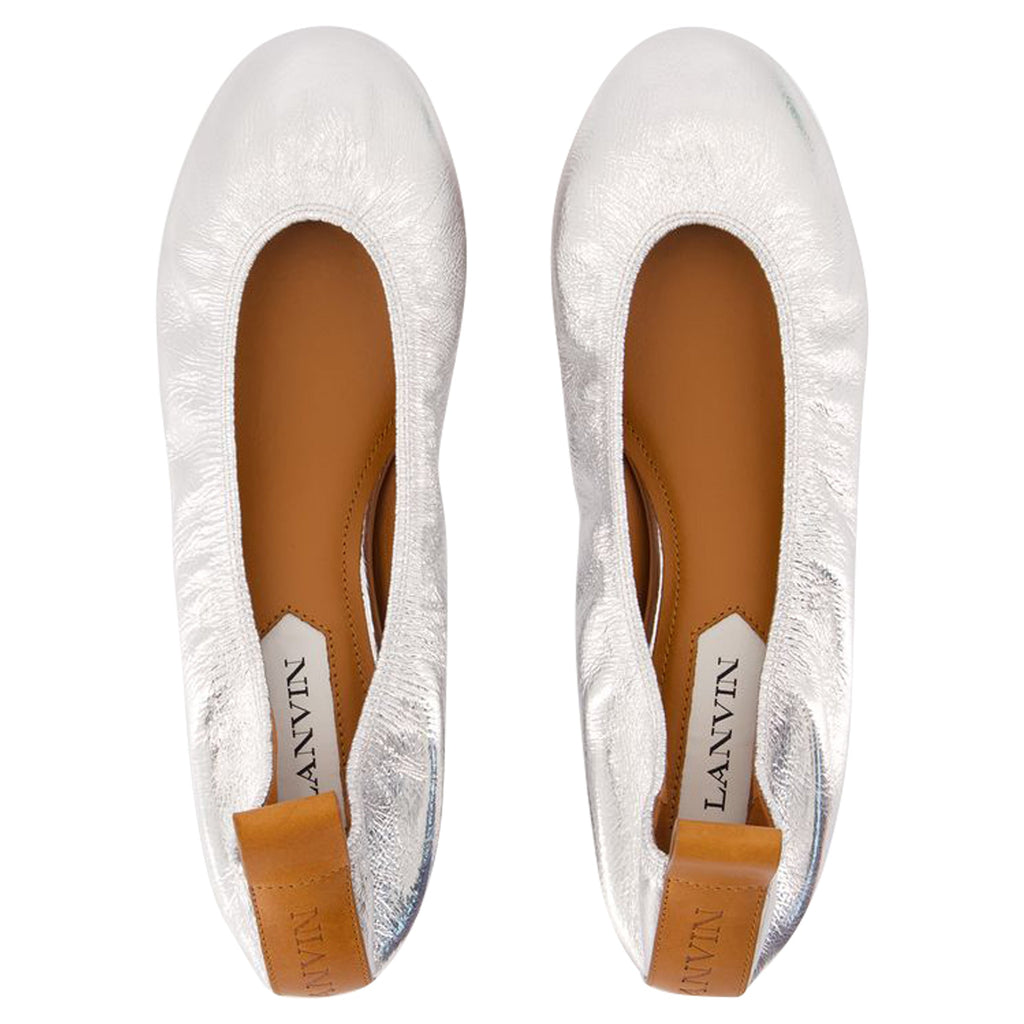 Ballerinas - Lanvin - Leather - Silver