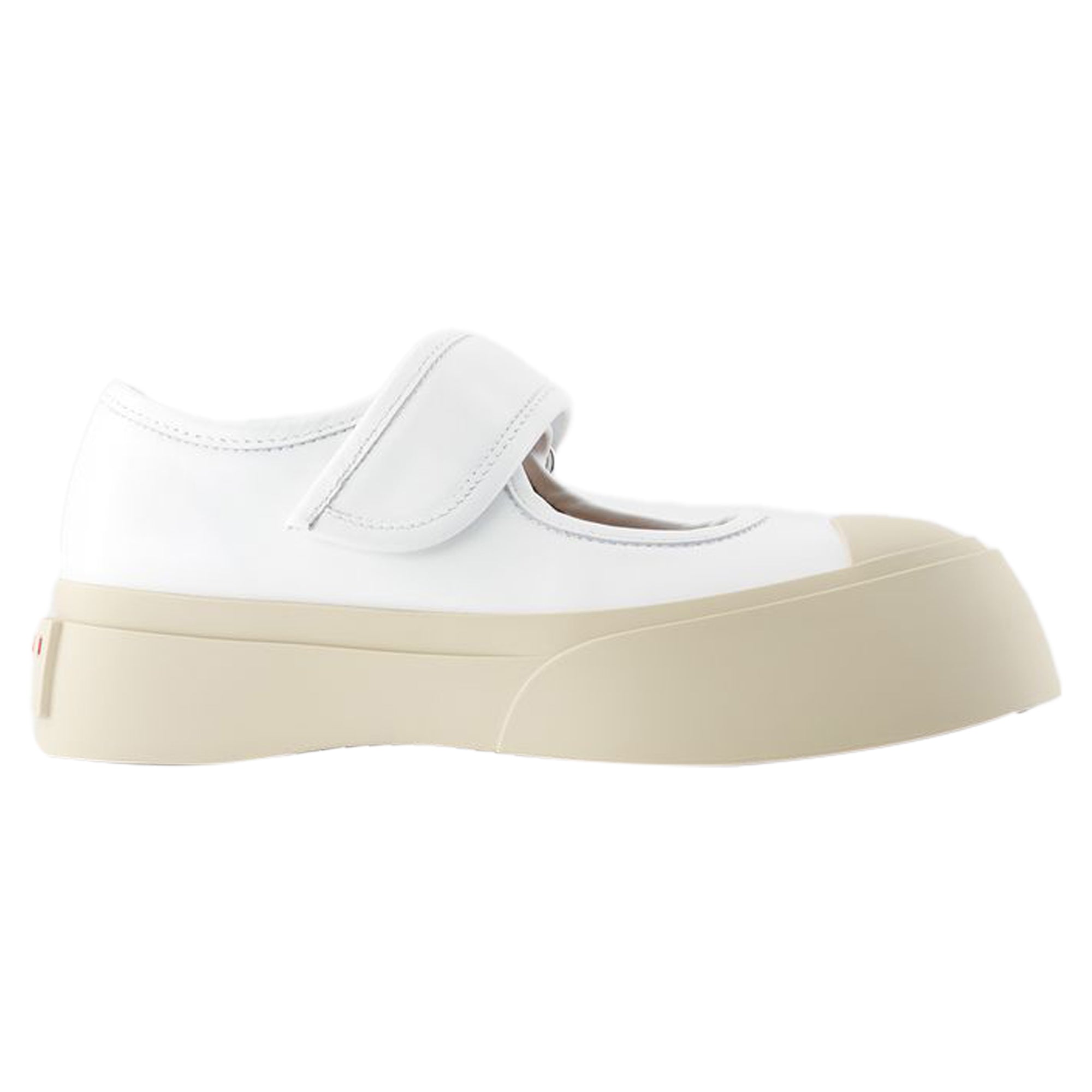 Women's Mary Jane Sneakers - Marni - Leather - White