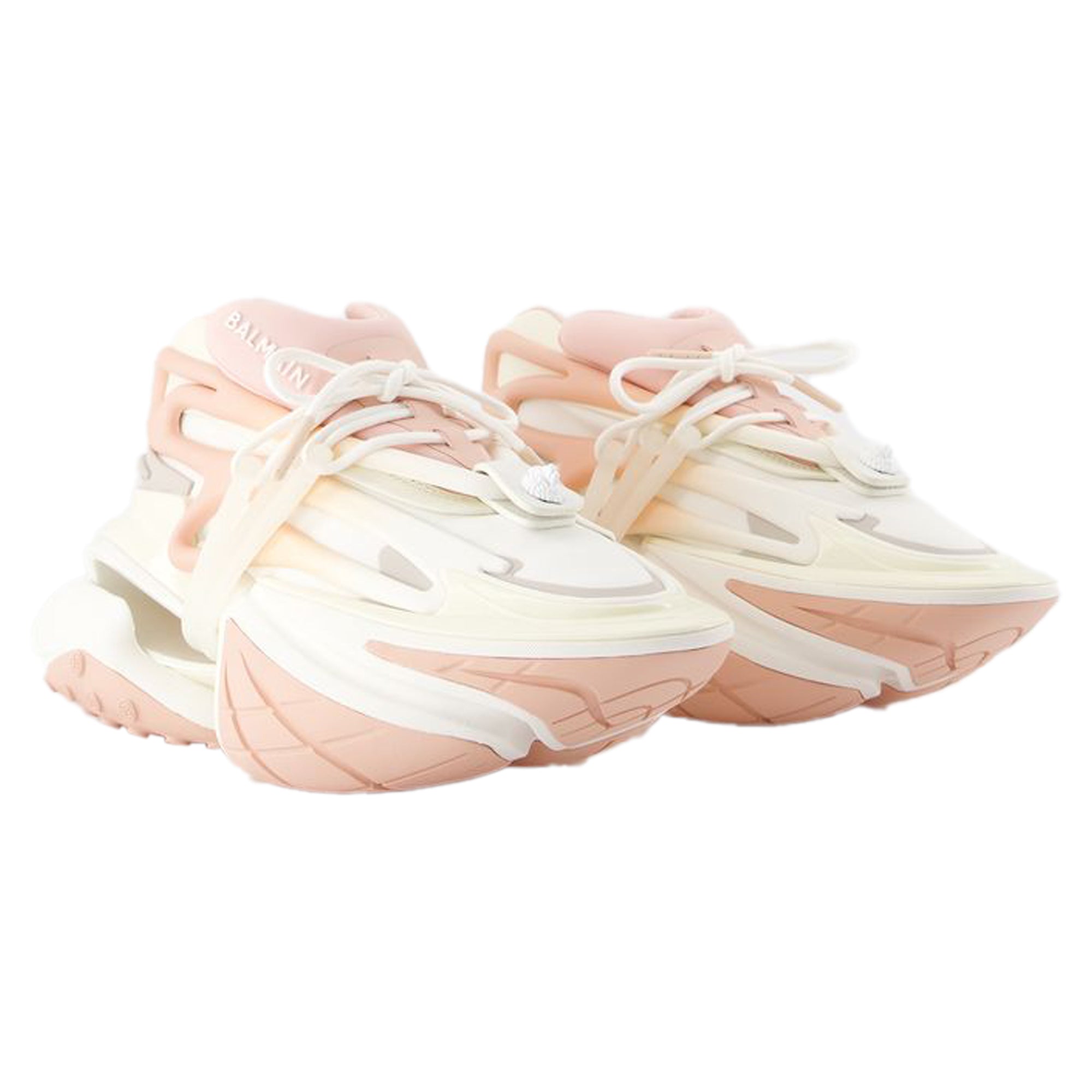 Women's Unicorn Low Sneakers - Balmain - Leather - Yellow