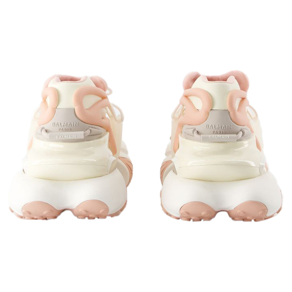 Women's Unicorn Low Sneakers - Balmain - Leather - Yellow