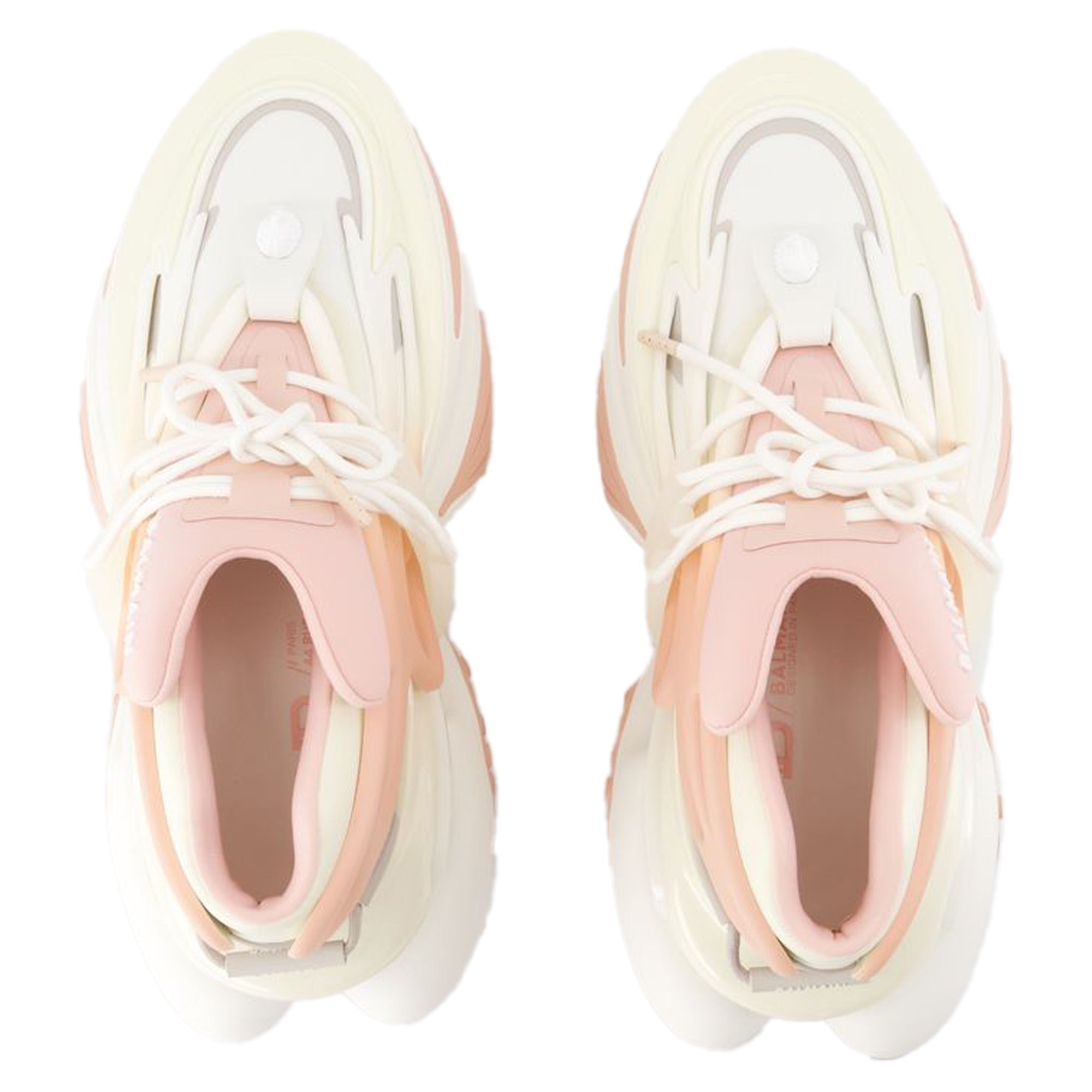 Women's Unicorn Low Sneakers - Balmain - Leather - Yellow
