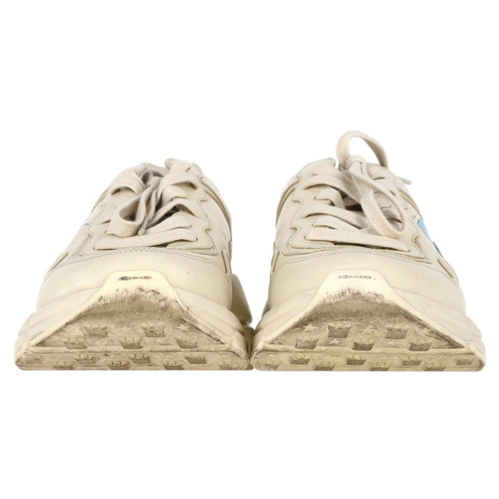 Gucci x Disney Rhyton Flash Low Top Sneakers in White Leather