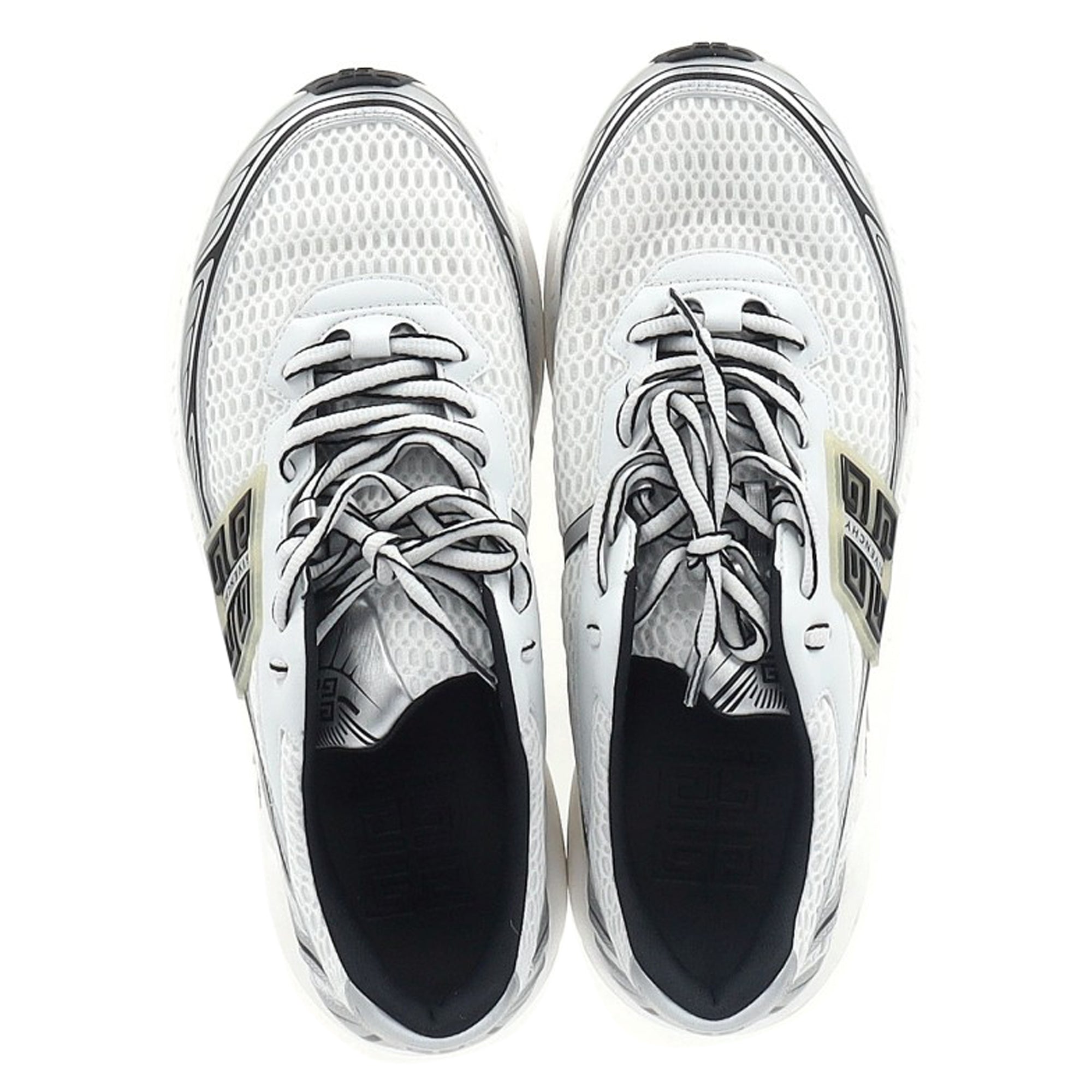 Men's Givenchy NFNTY-52 Low Top Sneakers in White Polyester