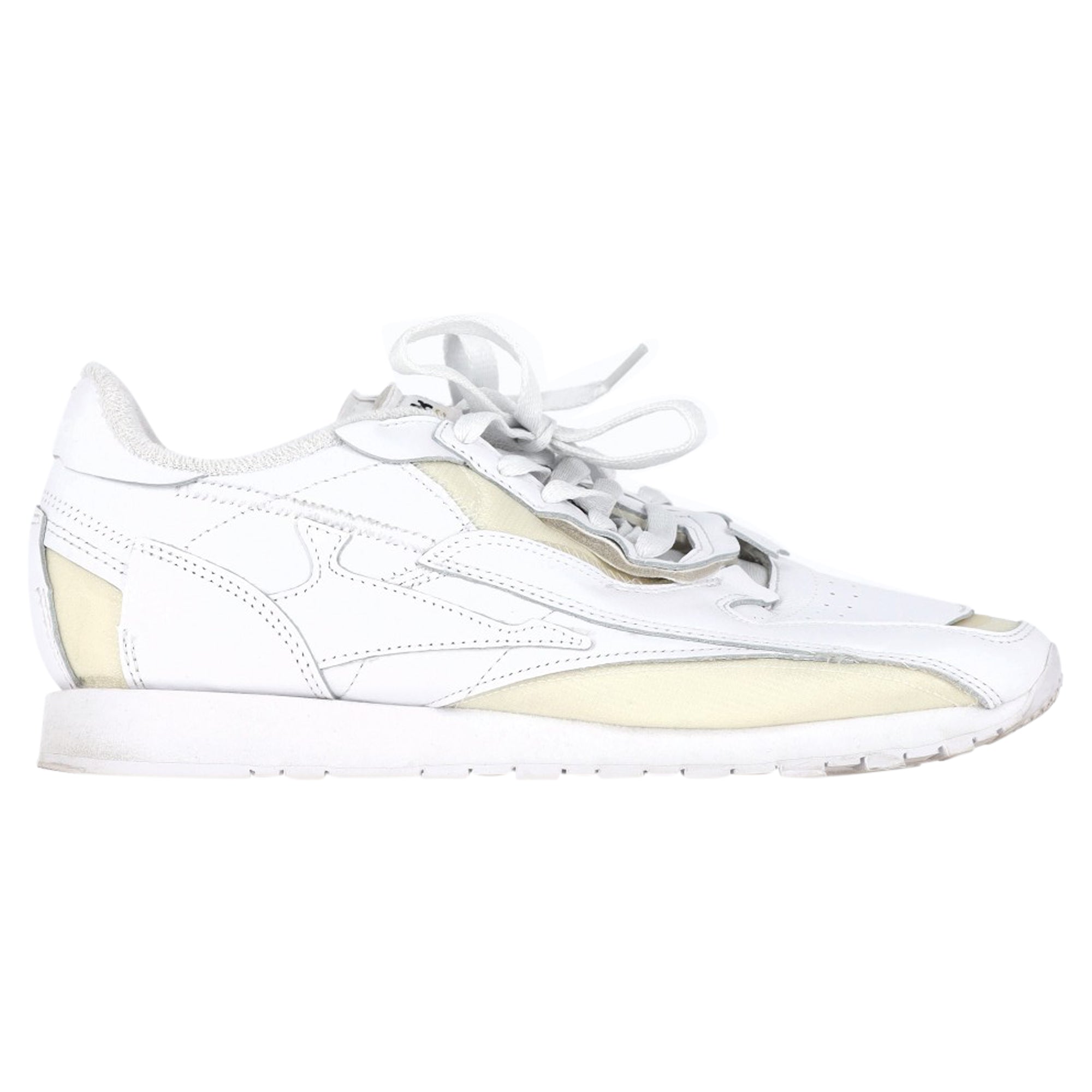 Maison Margiela x Reebok Memory Of Low-Top Sneakers in White Leather