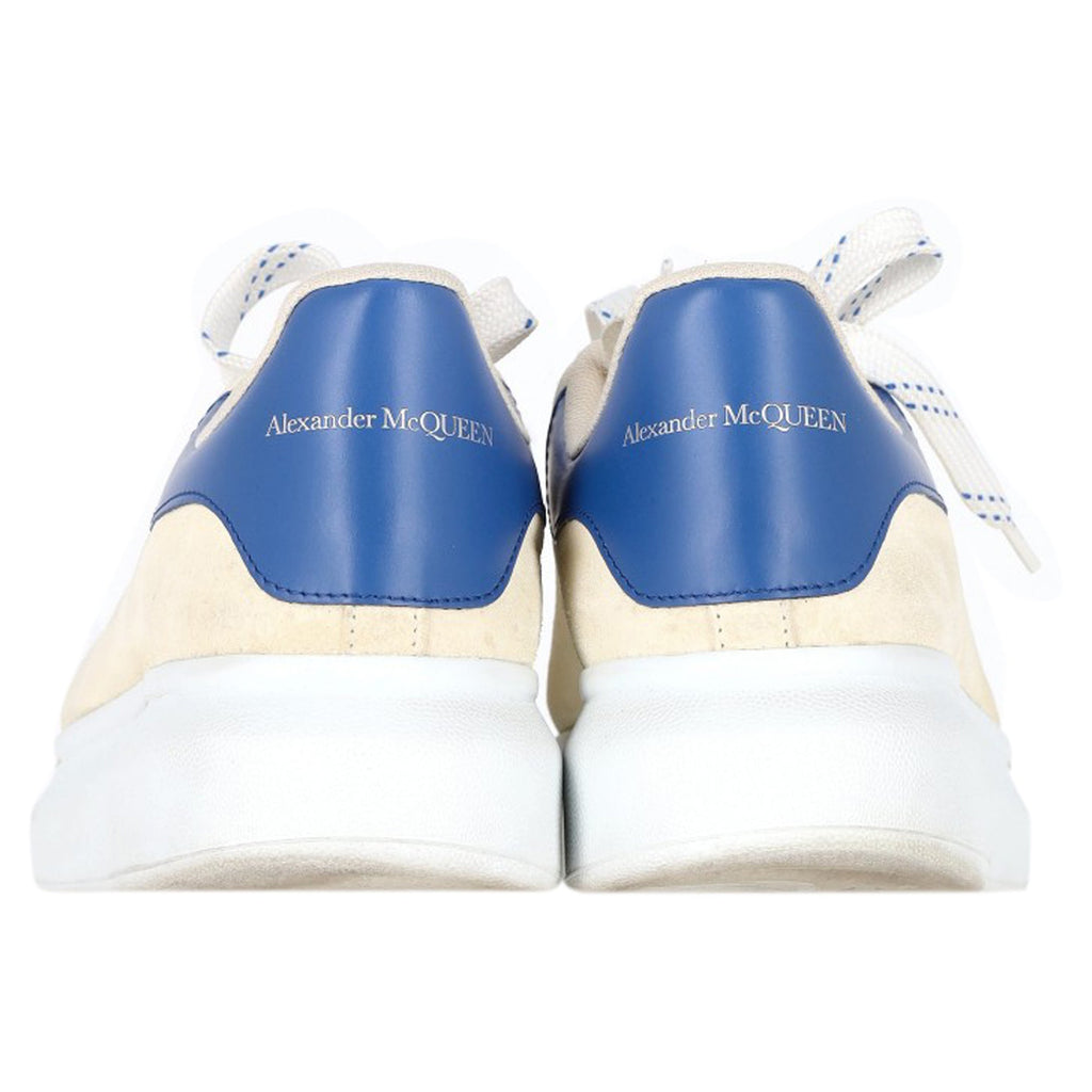 Alexander McQueen Oversized Sneakers in White Leather