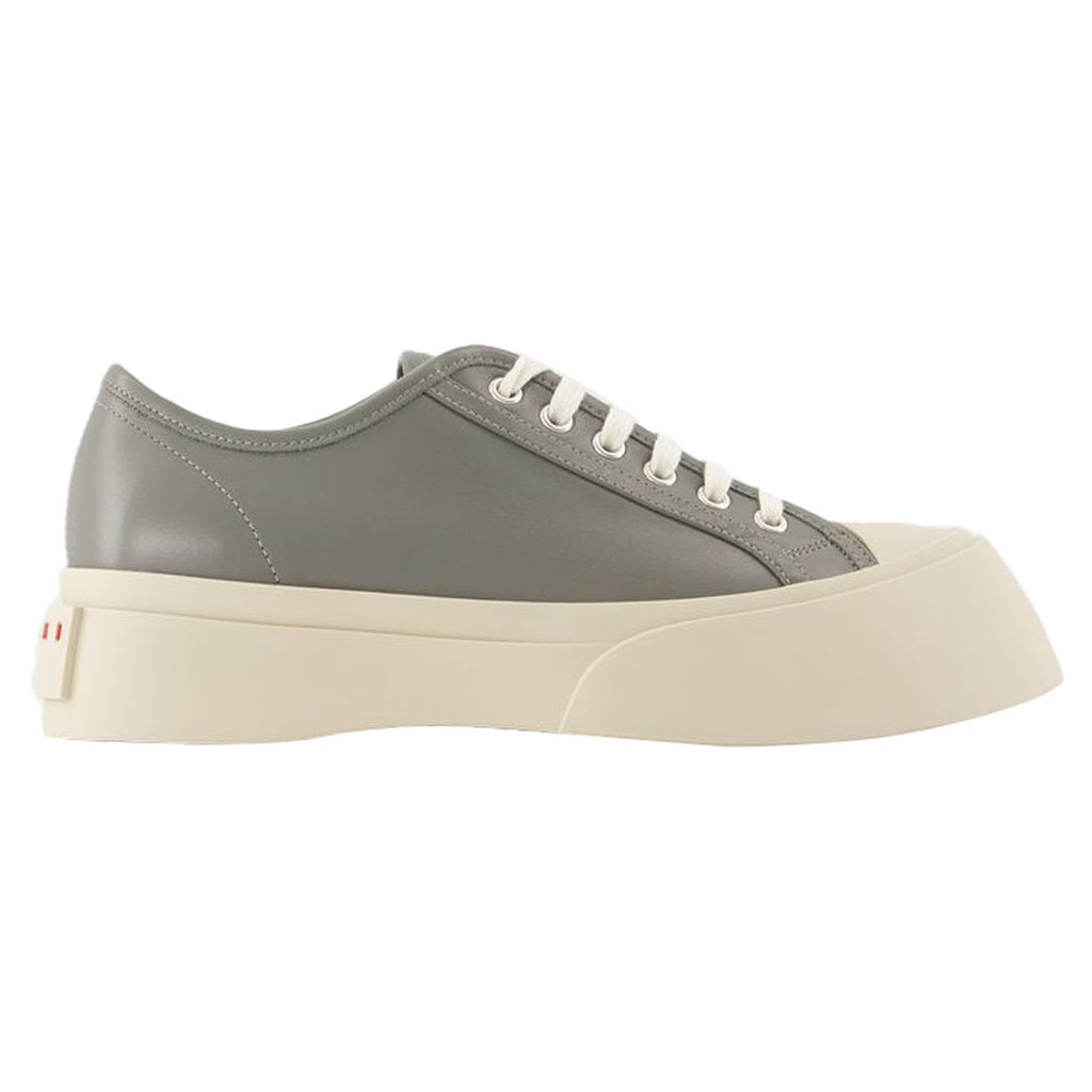 Women's Sneakers - Marni - Leather - Grey