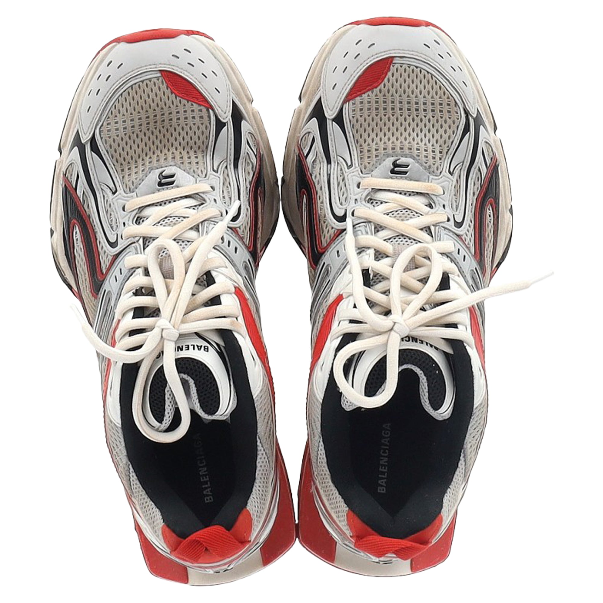 Men's Balenciaga X-Pander Lace-Up Sneakers in Multicolor Polyester