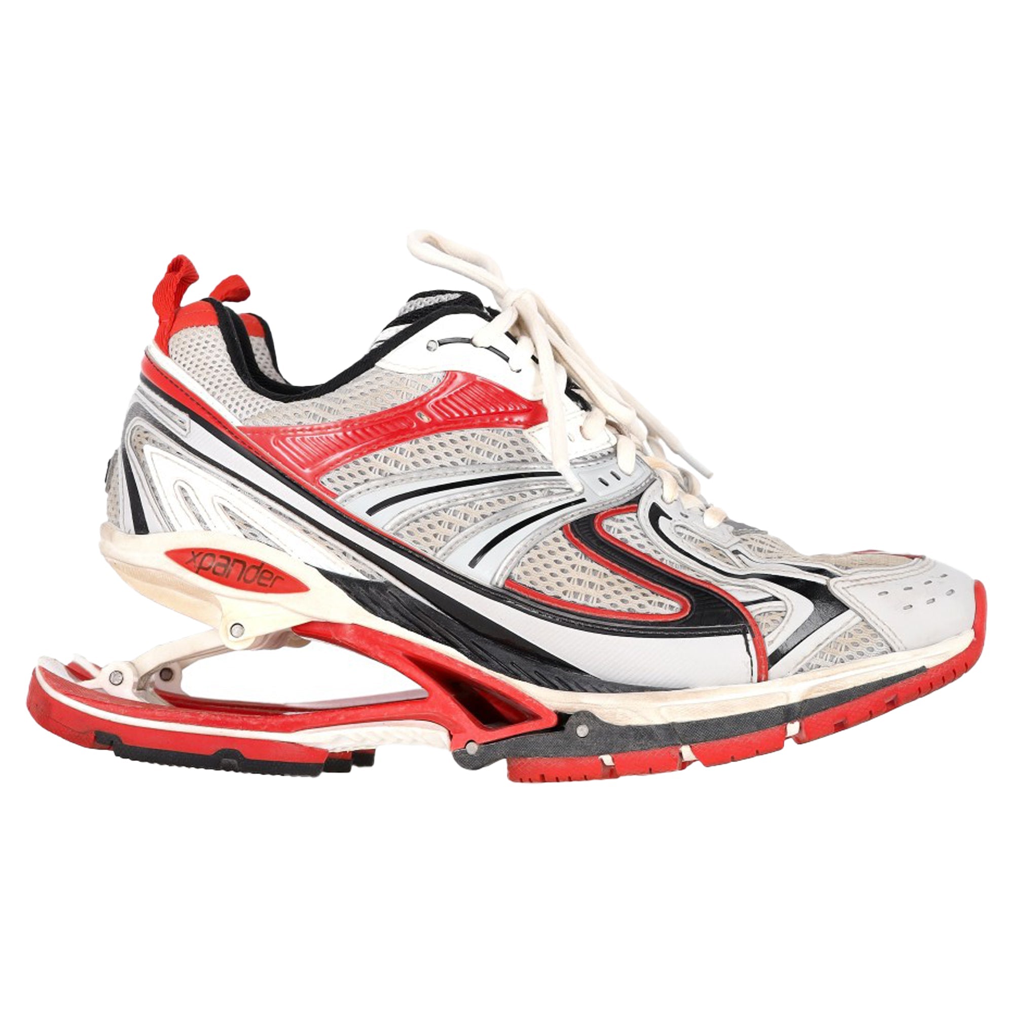 Men's Balenciaga X-Pander Lace-Up Sneakers in Multicolor Polyester