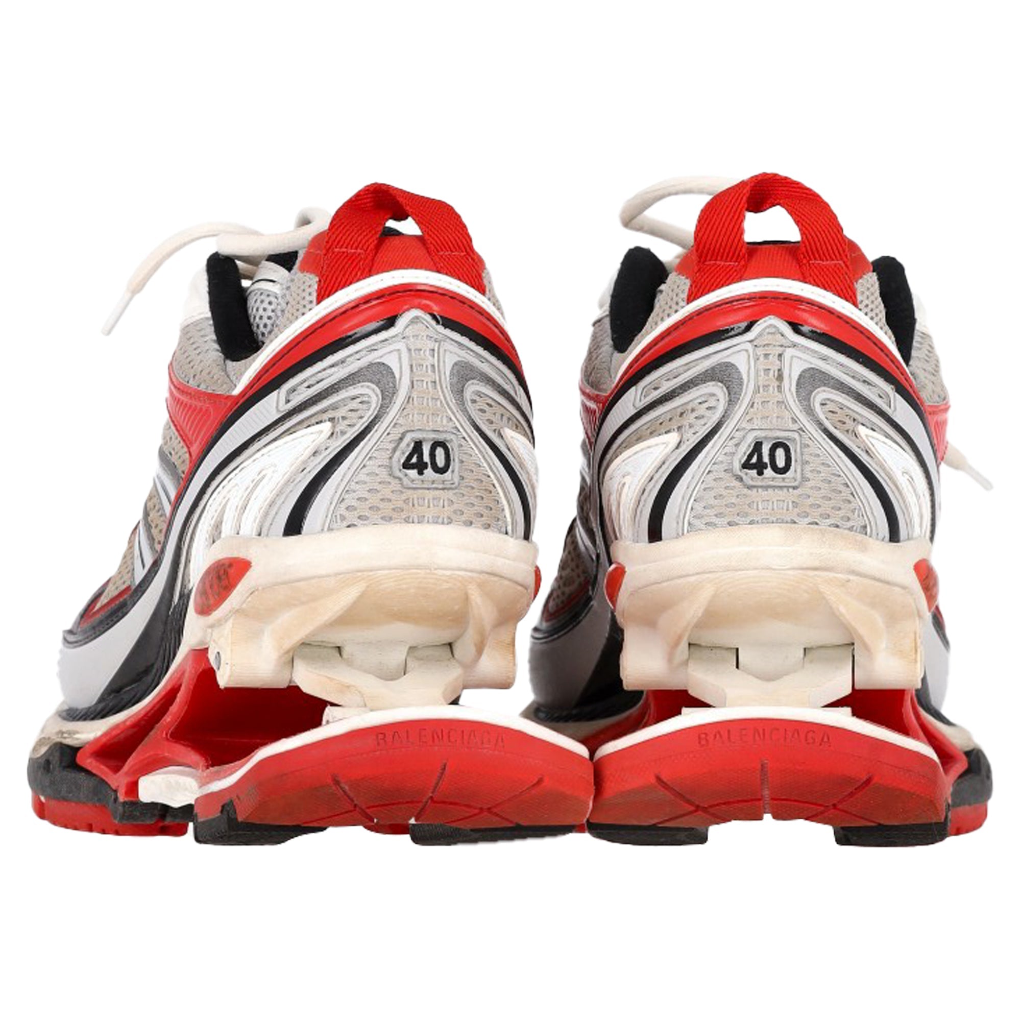 Men's Balenciaga X-Pander Lace-Up Sneakers in Multicolor Polyester