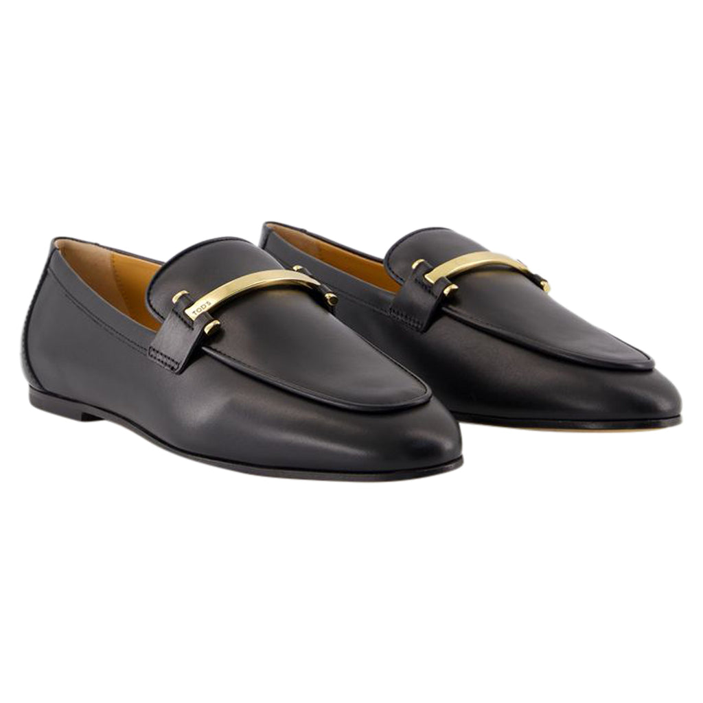 Women's Barreta Loafer - Tod's - Leather - Black