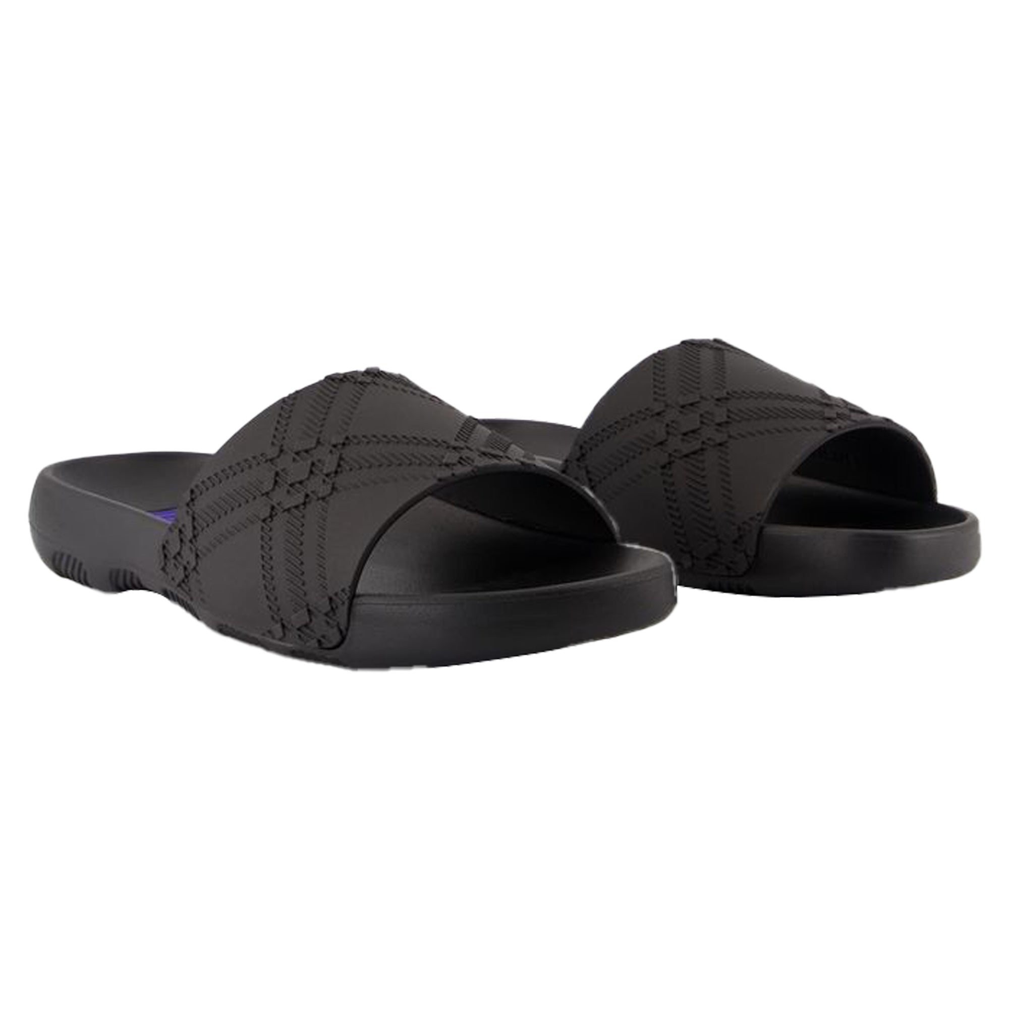 Women's Lf Dive Sandals - Burberry - Synthetic - Black