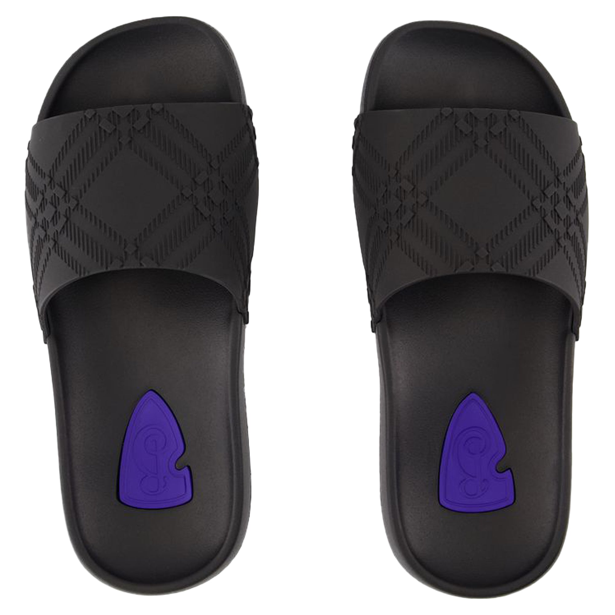 Women's Lf Dive Sandals - Burberry - Synthetic - Black