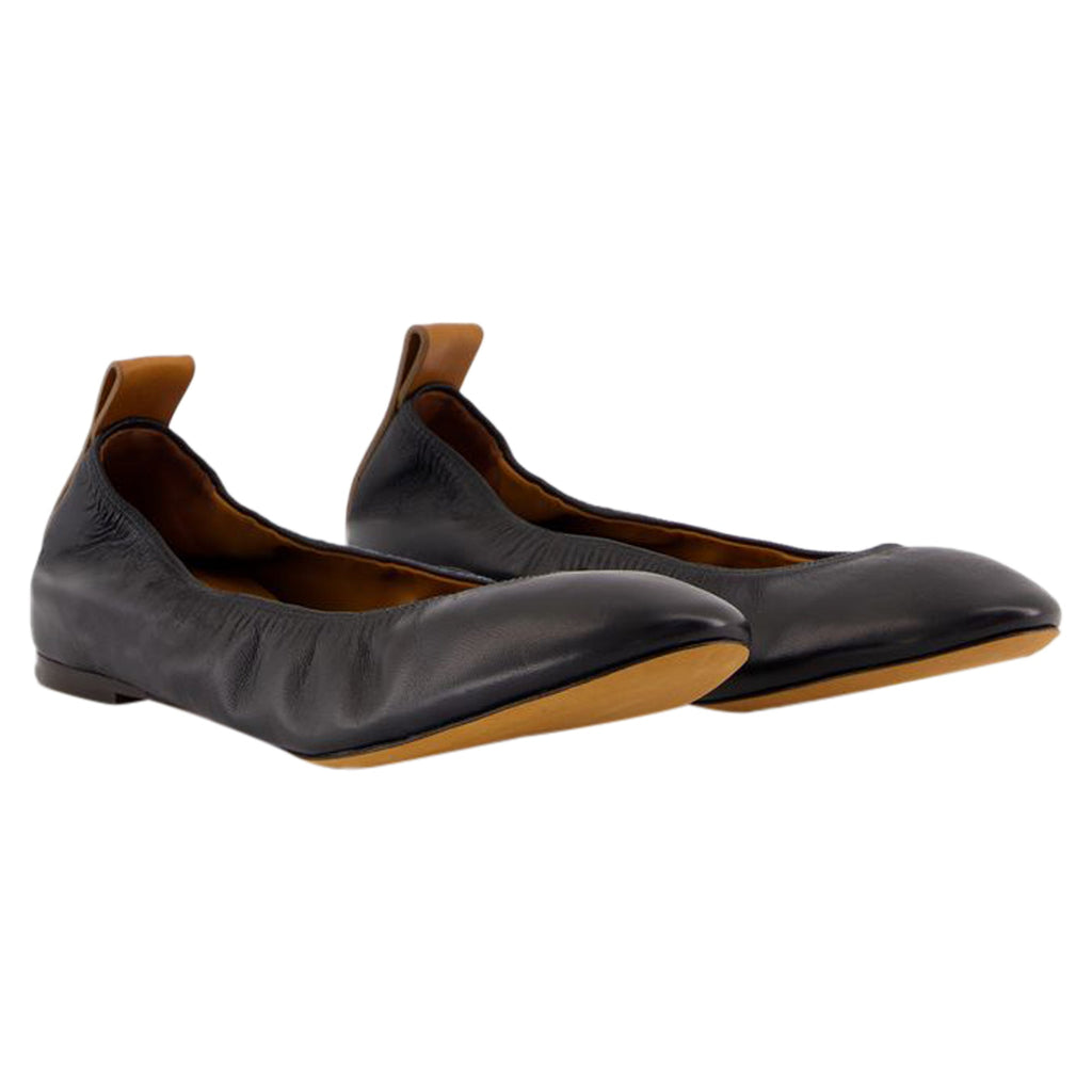 Women's Ballerinas - Lanvin - Leather - Black
