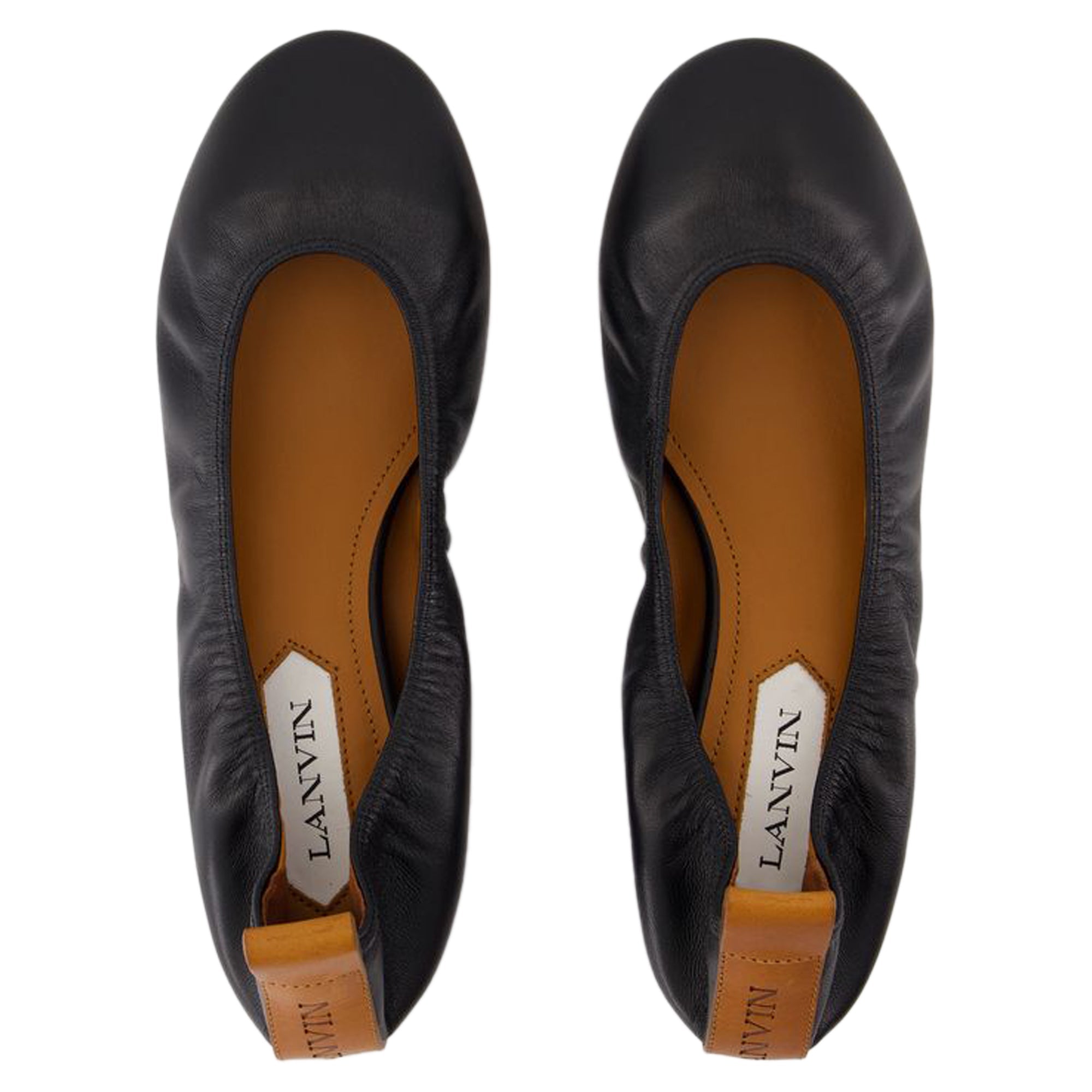 Women's Ballerinas - Lanvin - Leather - Black