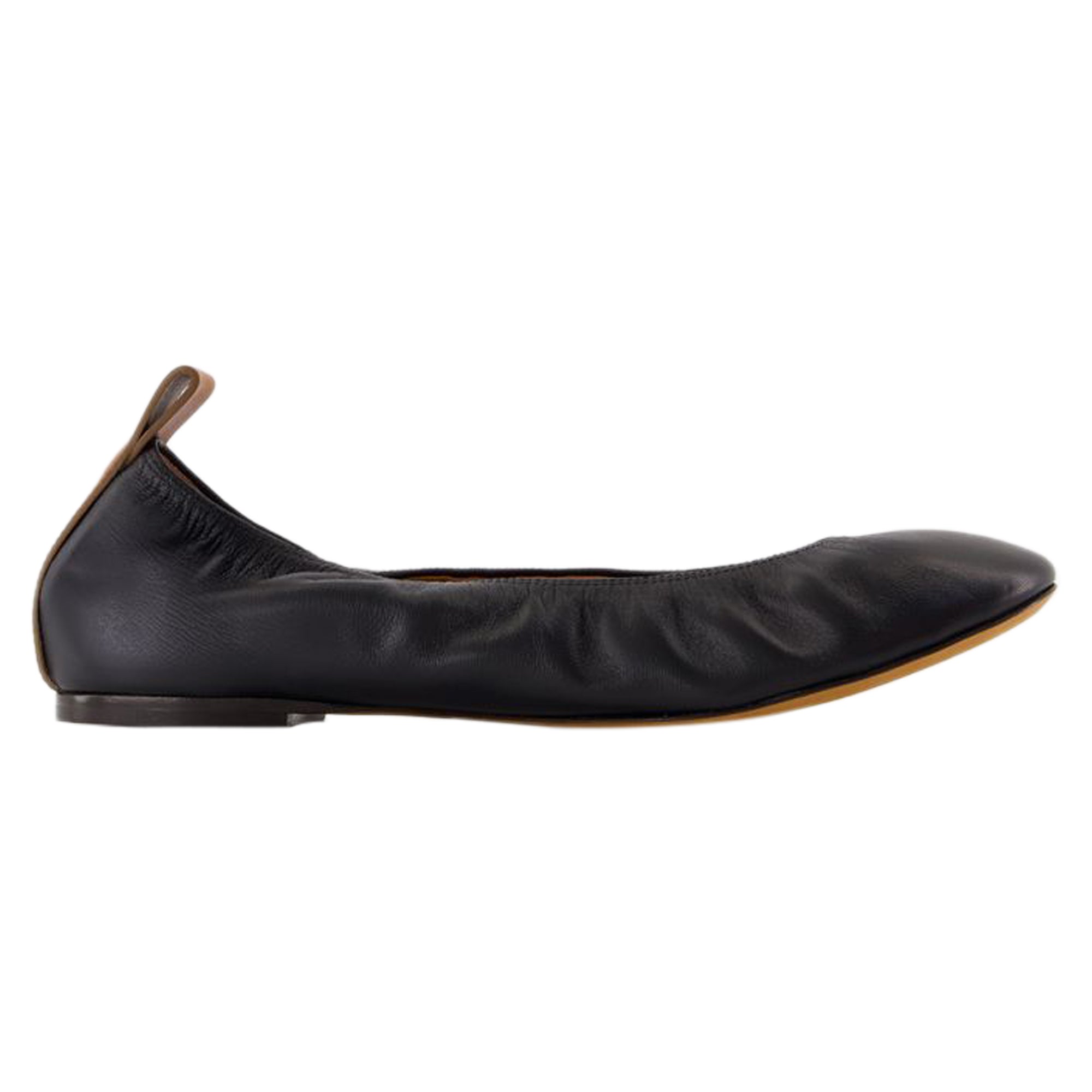 Women's Ballerinas - Lanvin - Leather - Black