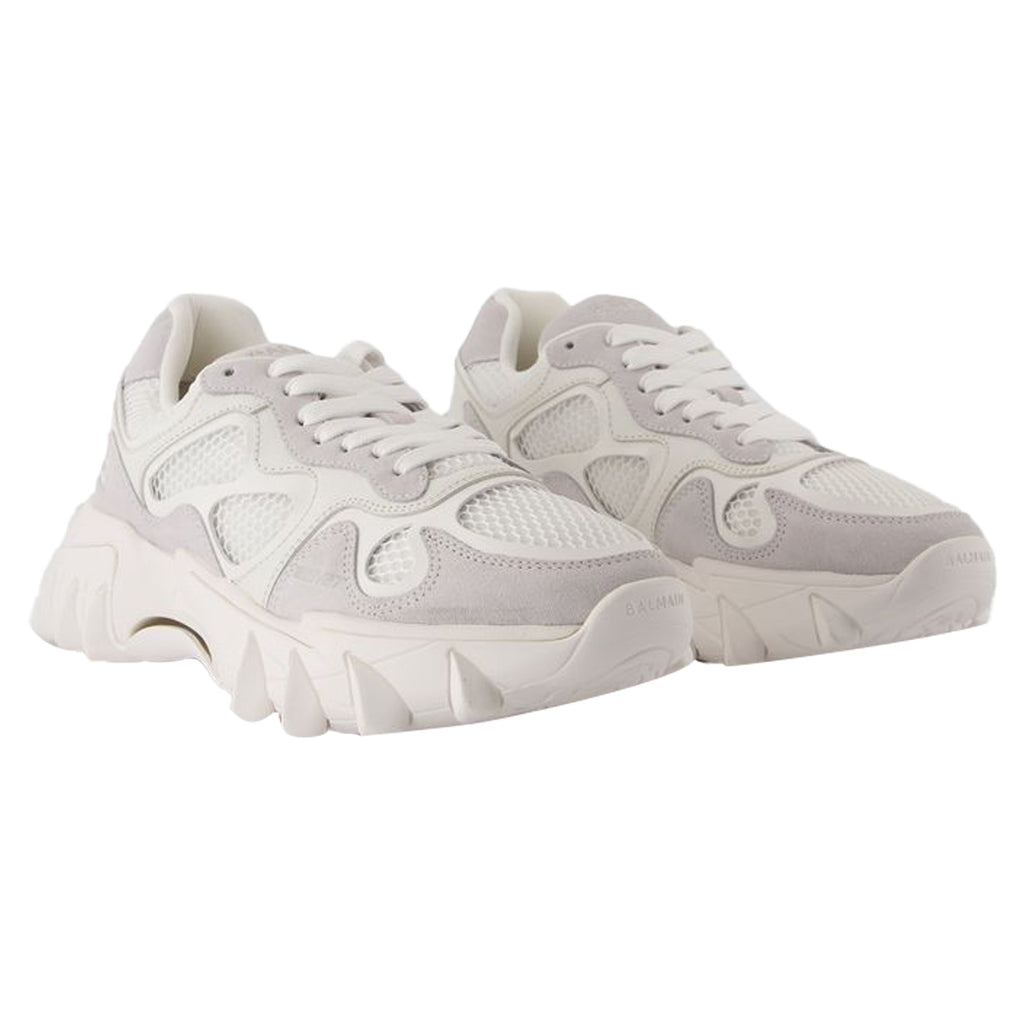 Women's B-East Sneakers - Balmain - Leather - White