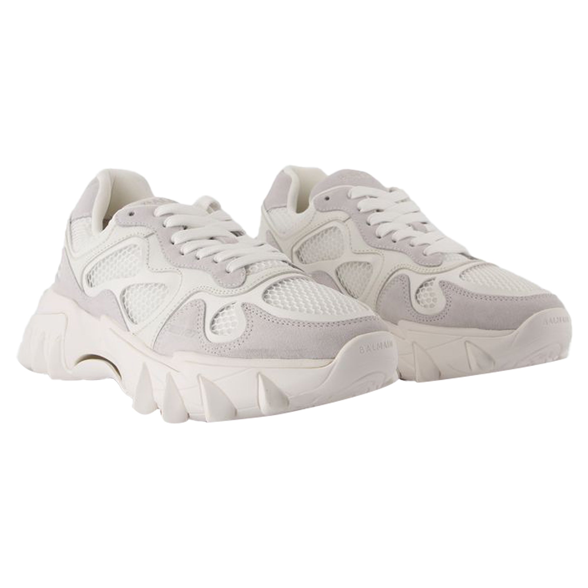 Women's B-East Sneakers - Balmain - Leather - White