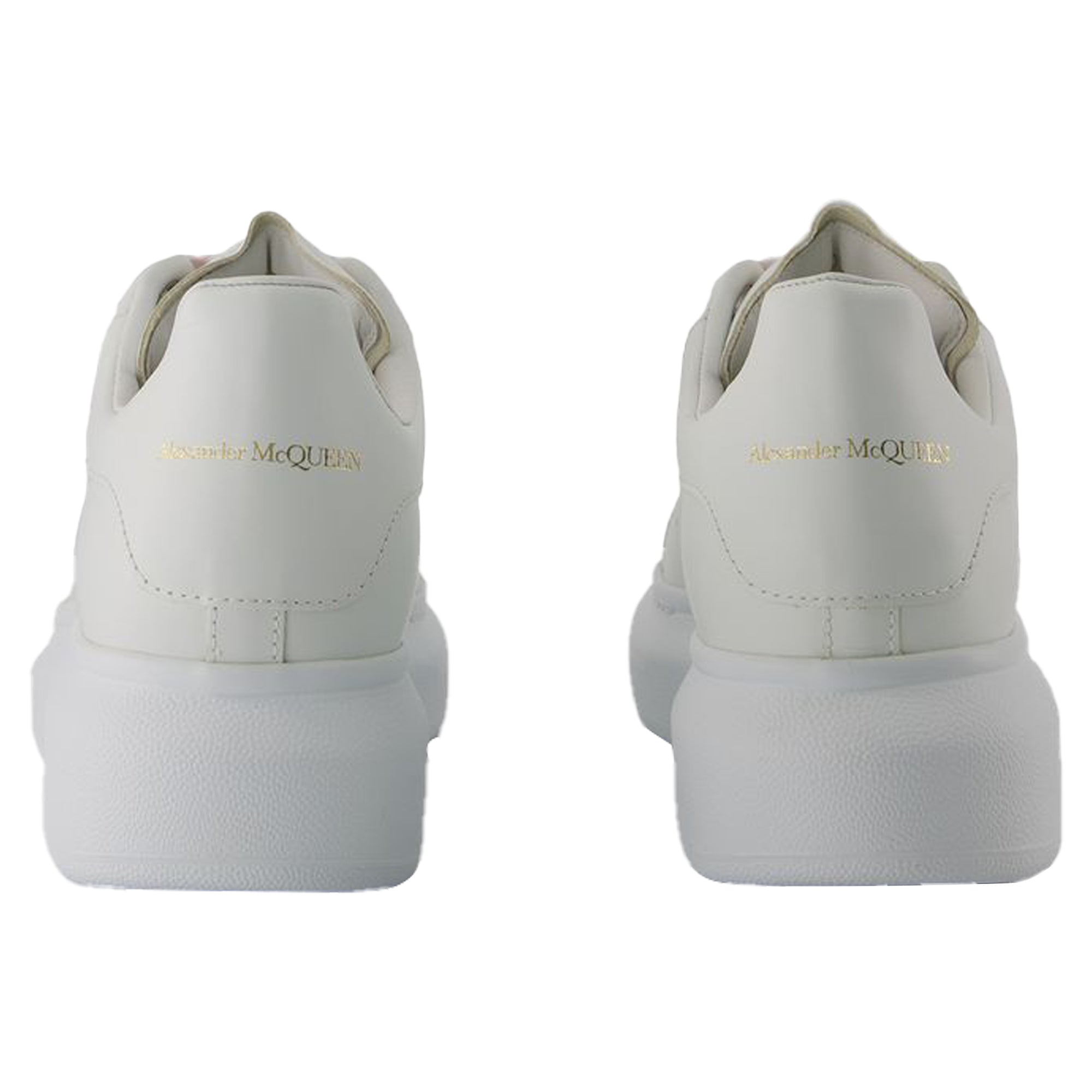 Women's Oversize Sneakers - Alexander McQueen - Leather - White