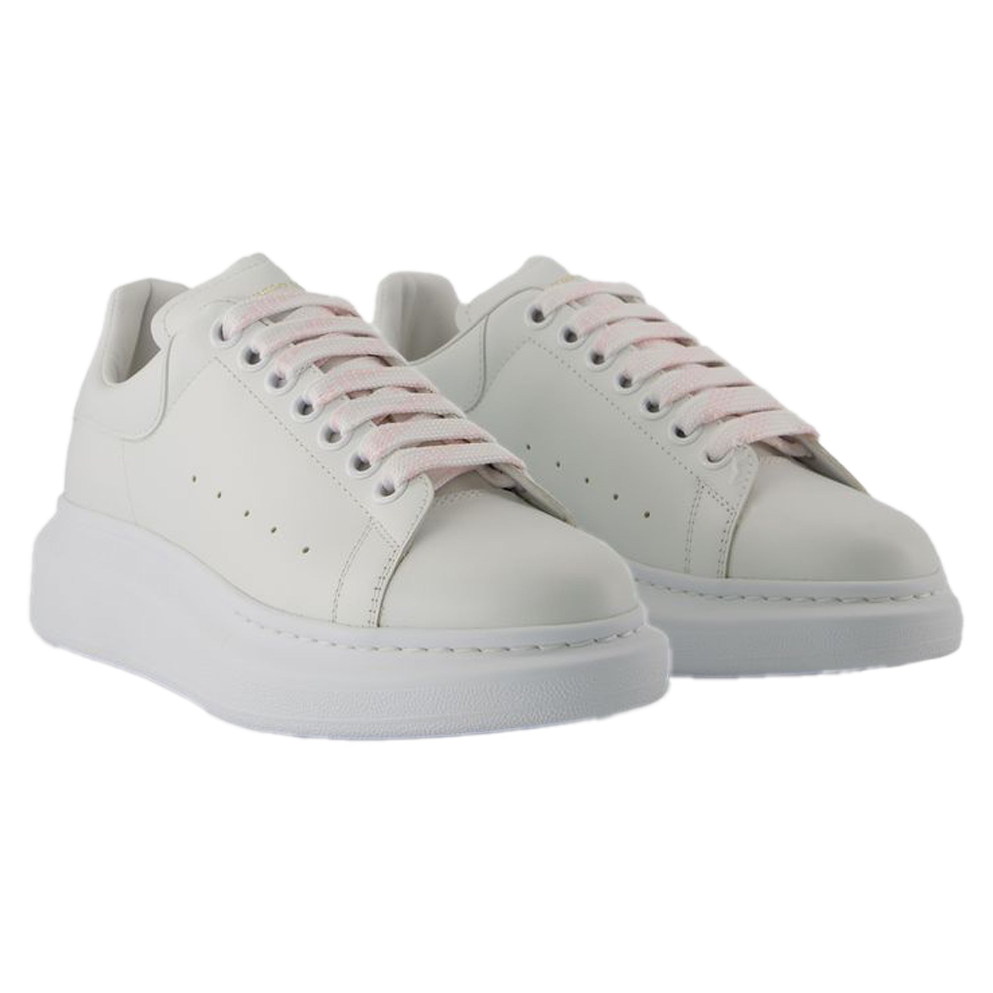 Women's Oversize Sneakers - Alexander McQueen - Leather - White