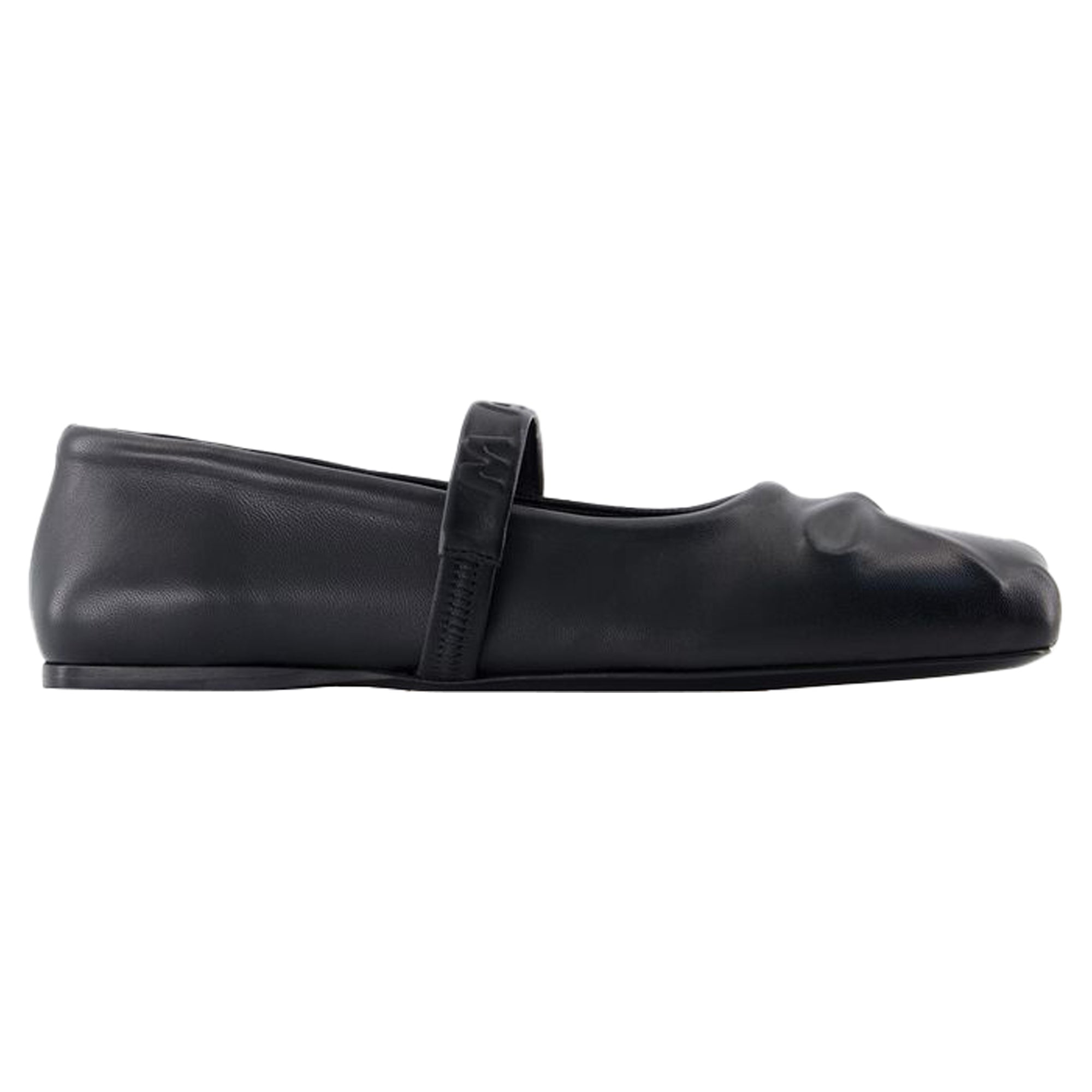 Women's Mary Jane Sneakers - Marni - Leather - Black