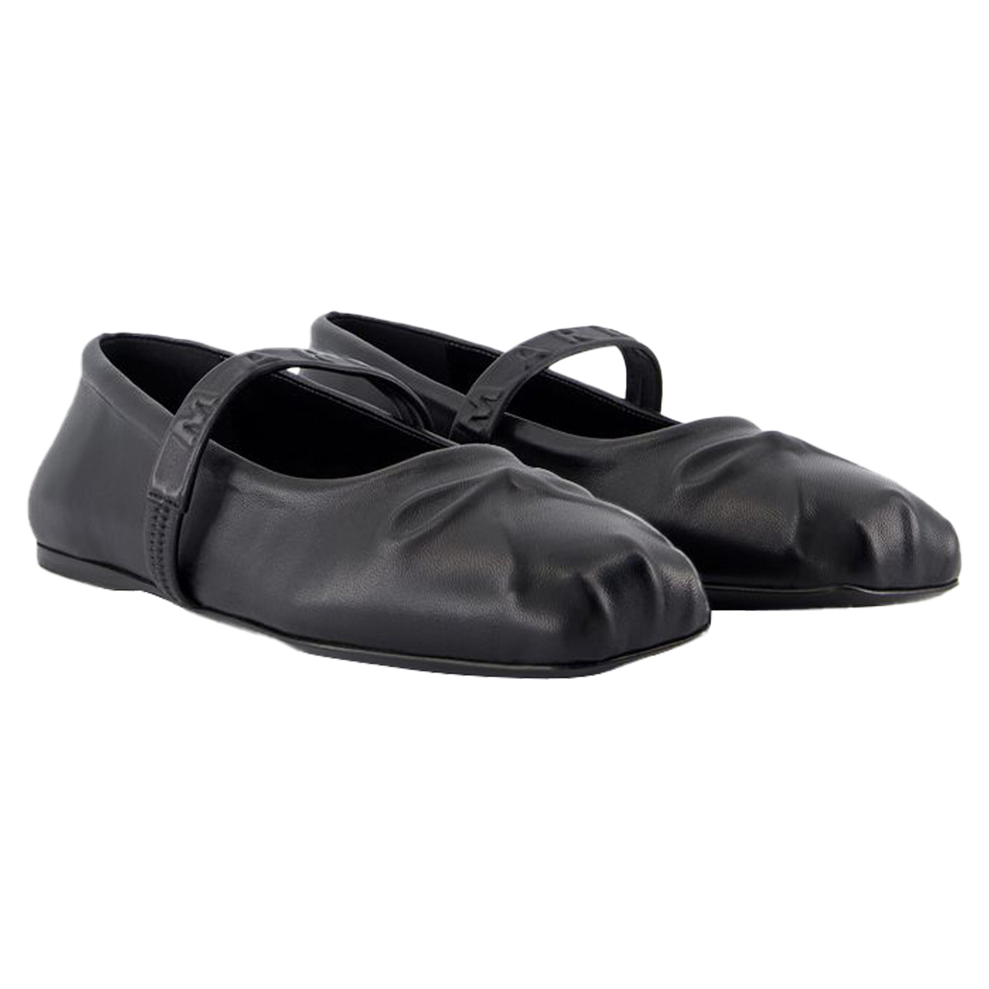 Women's Mary Jane Sneakers - Marni - Leather - Black