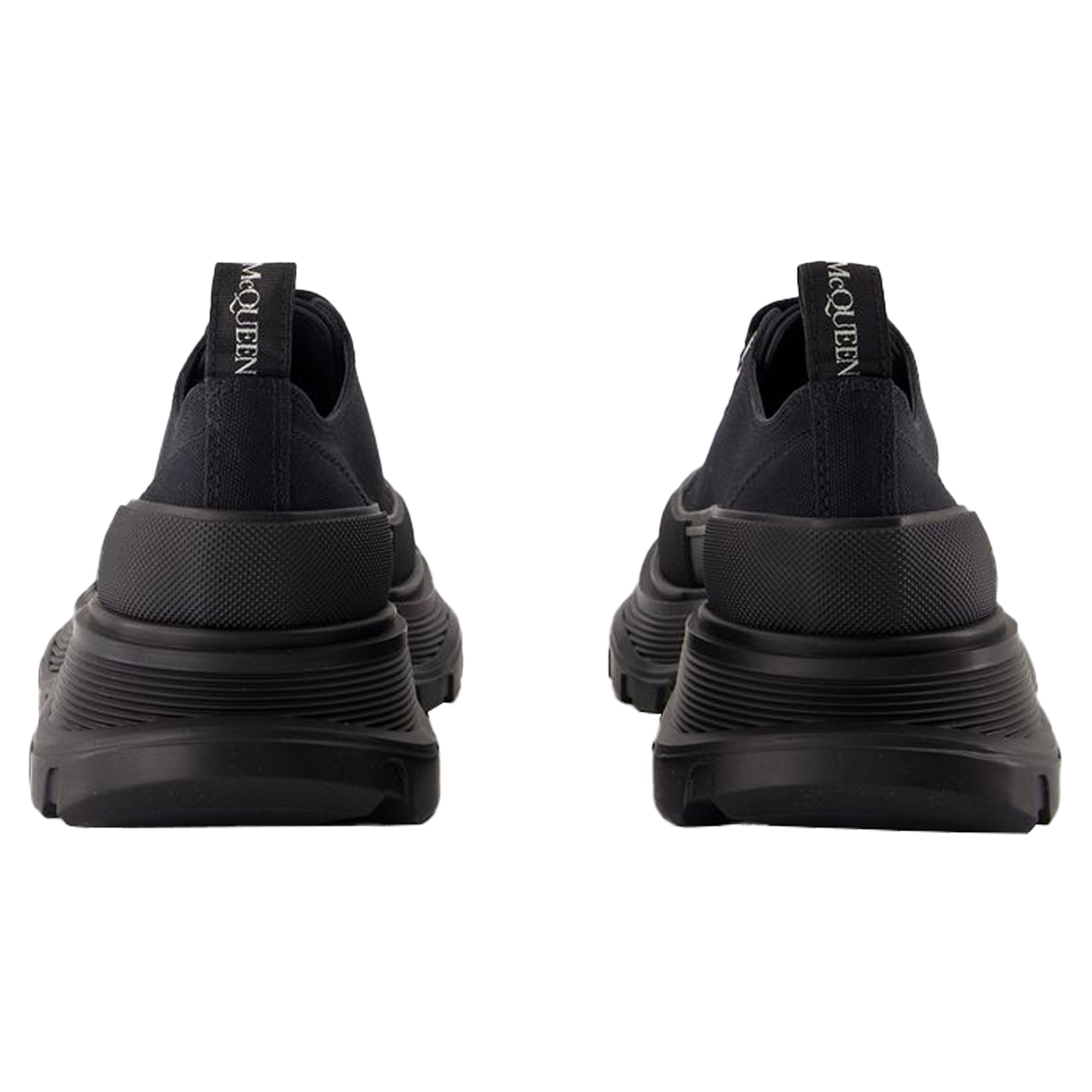 Tread Slick Sneakers - Alexander McQueen - Canvas - Black