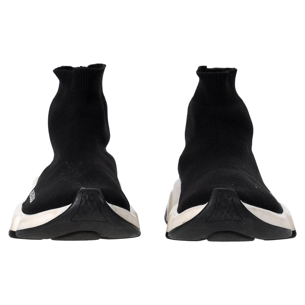 Women's Balenciaga Speed Trainer Shoes in Black Polyester