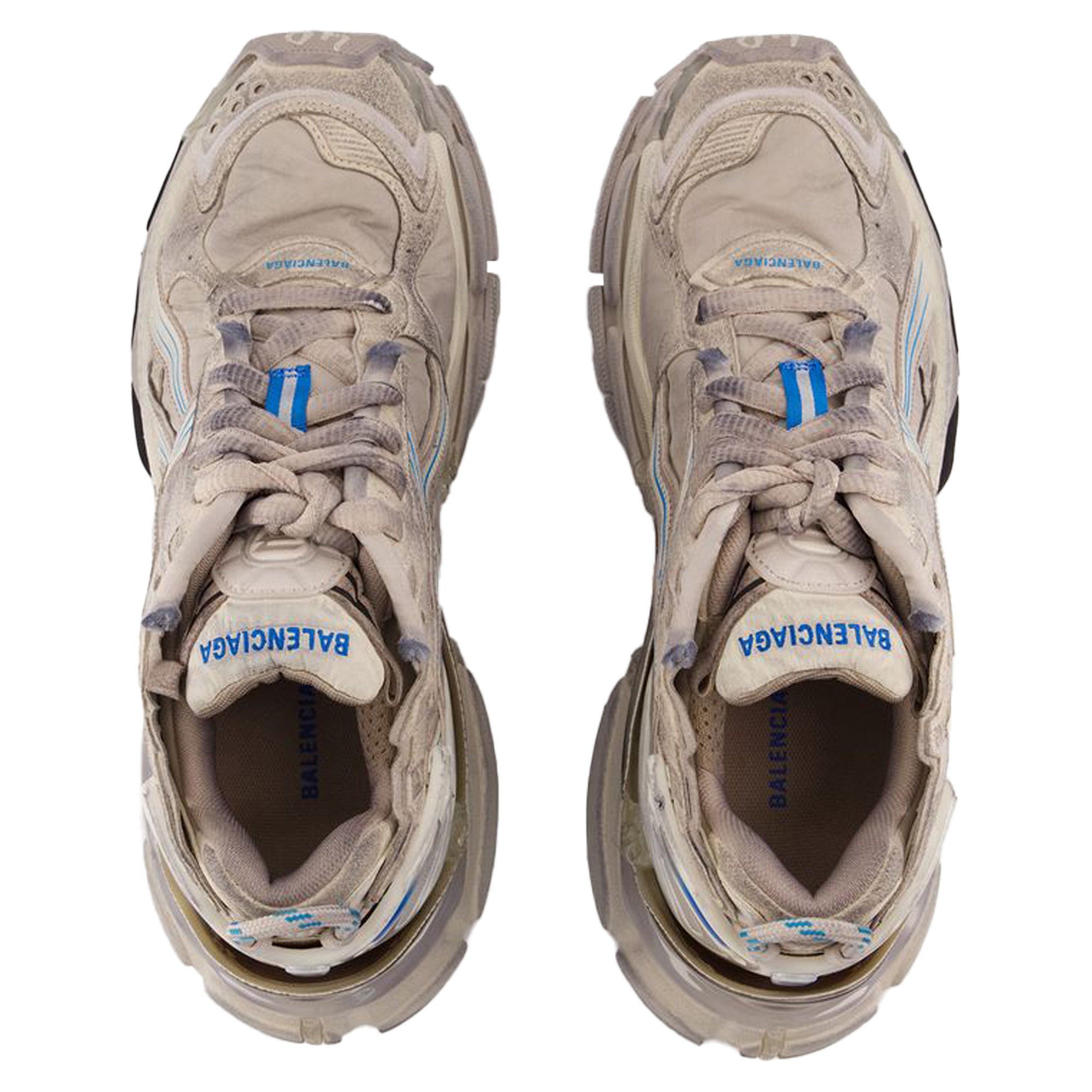 Runner Sneakers - Balenciaga - Synthetic - Brown