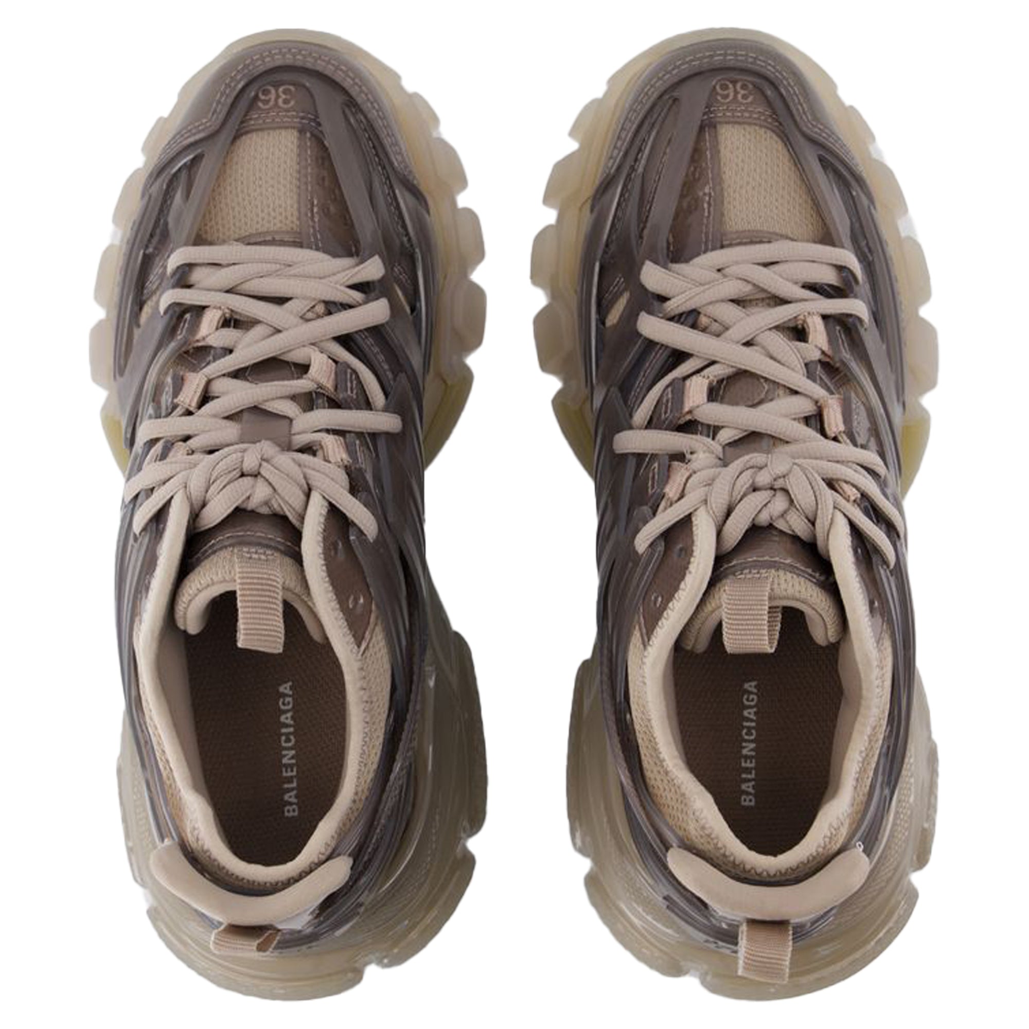 Track Jelly Sneakers - Balenciaga - Synthetic - Beige