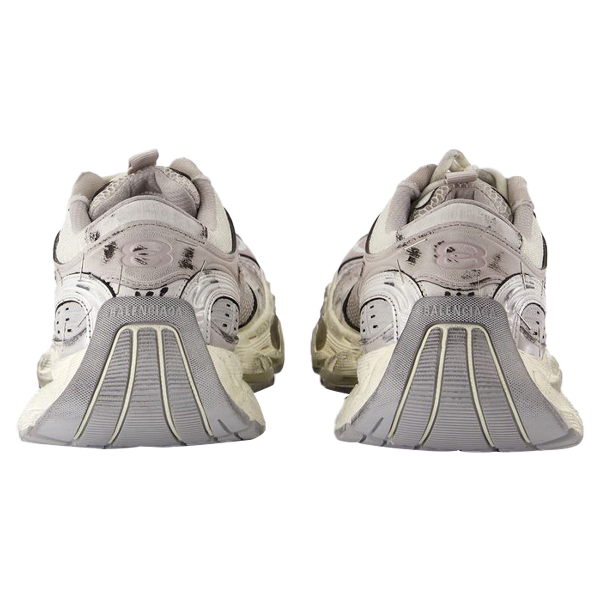 Stapler Sneakers - Balenciaga - Synthetic - Beige