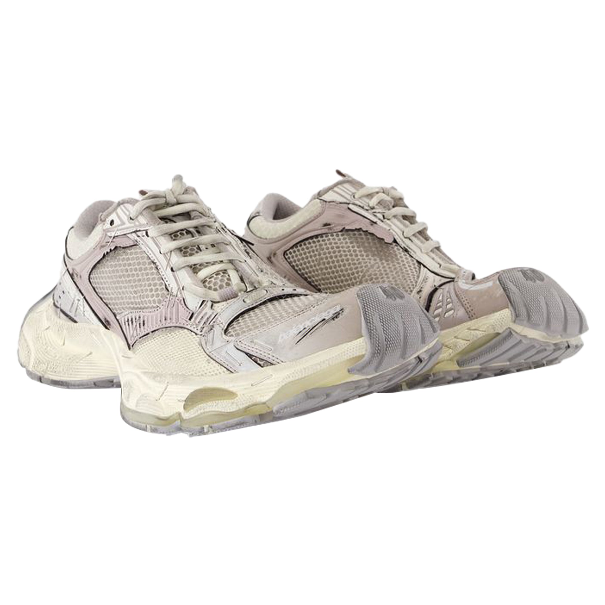 Stapler Sneakers - Balenciaga - Synthetic - Beige