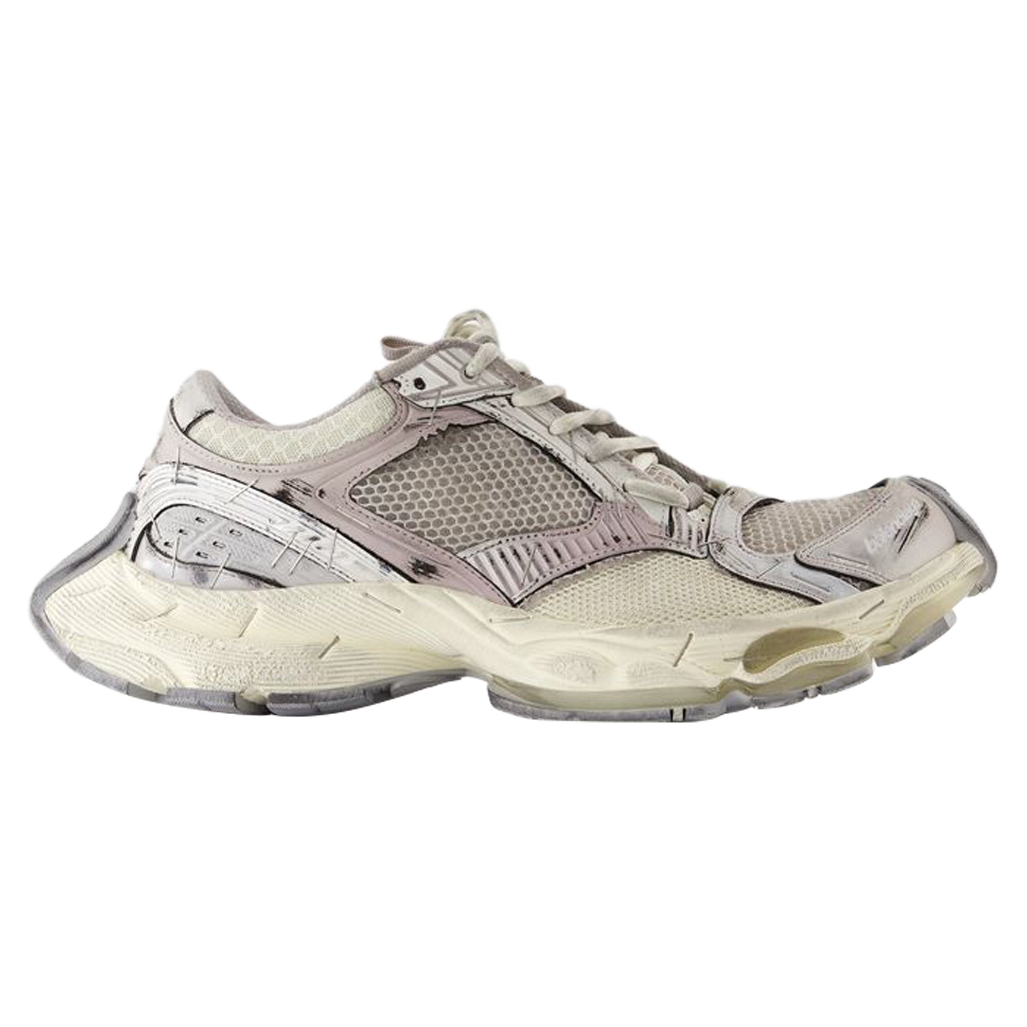 Stapler Sneakers - Balenciaga - Synthetic - Beige
