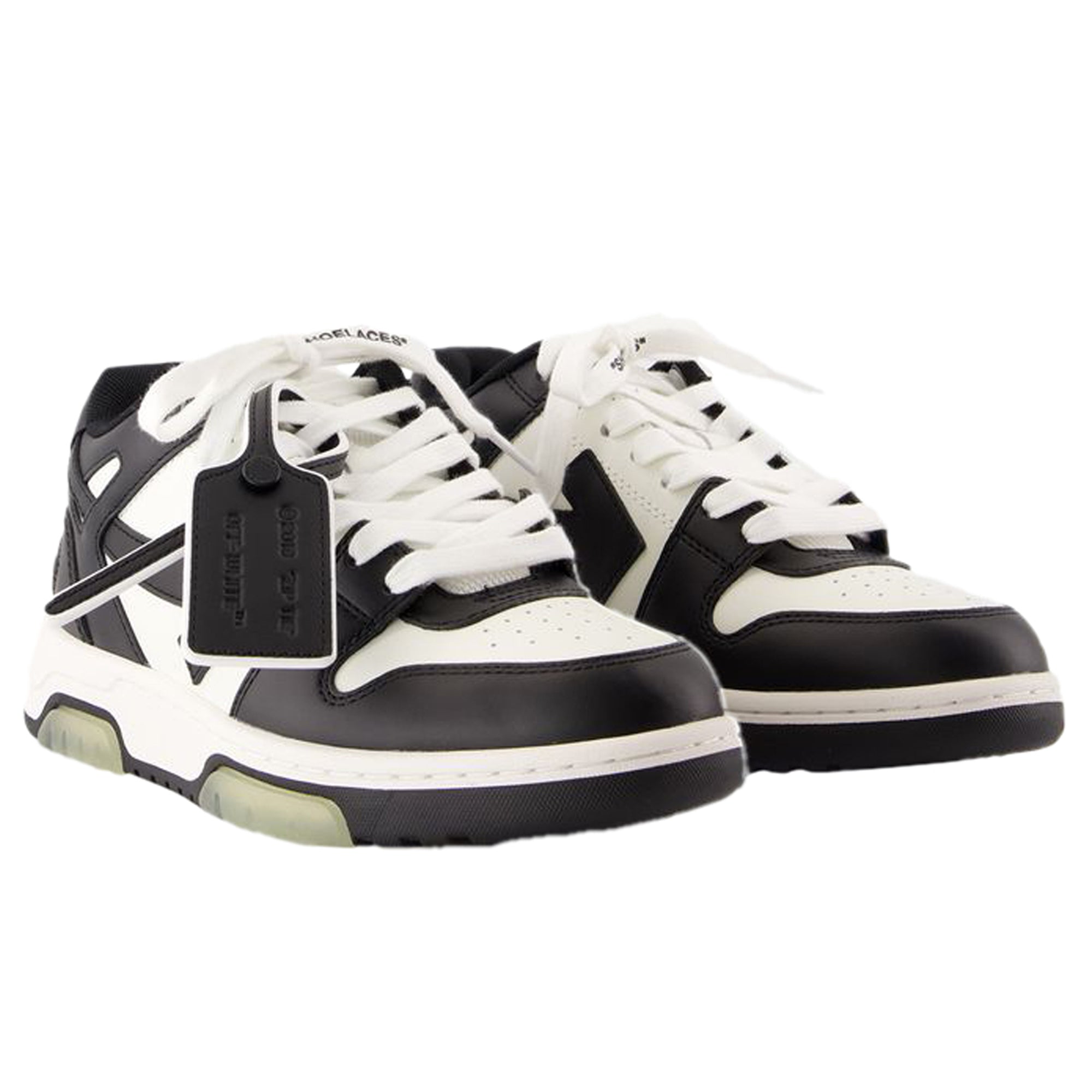 Women's Out Of Office Sneakers - OFF WHITE - Leather - White