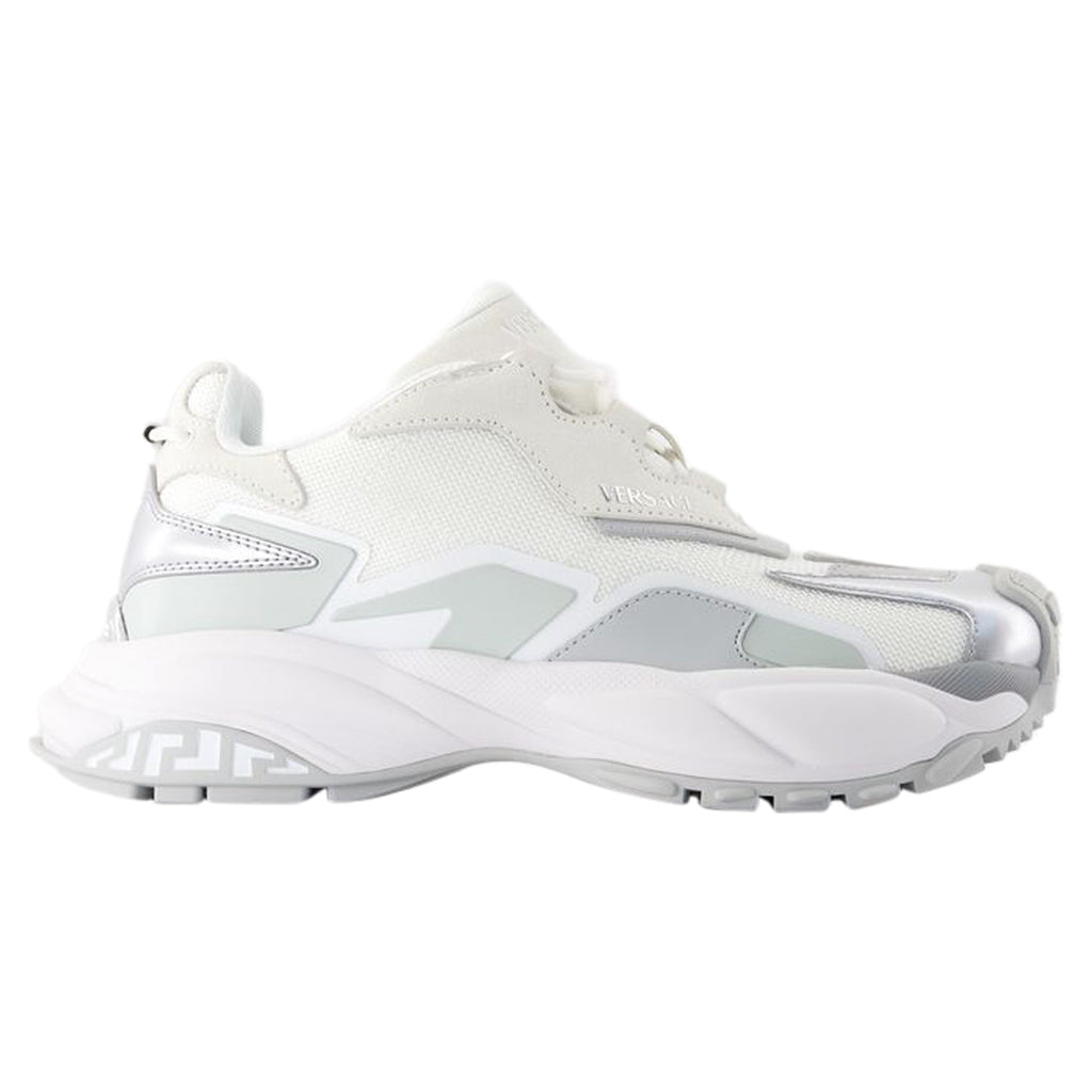 Women's Low Top Sneakers - Versace - Leather - White