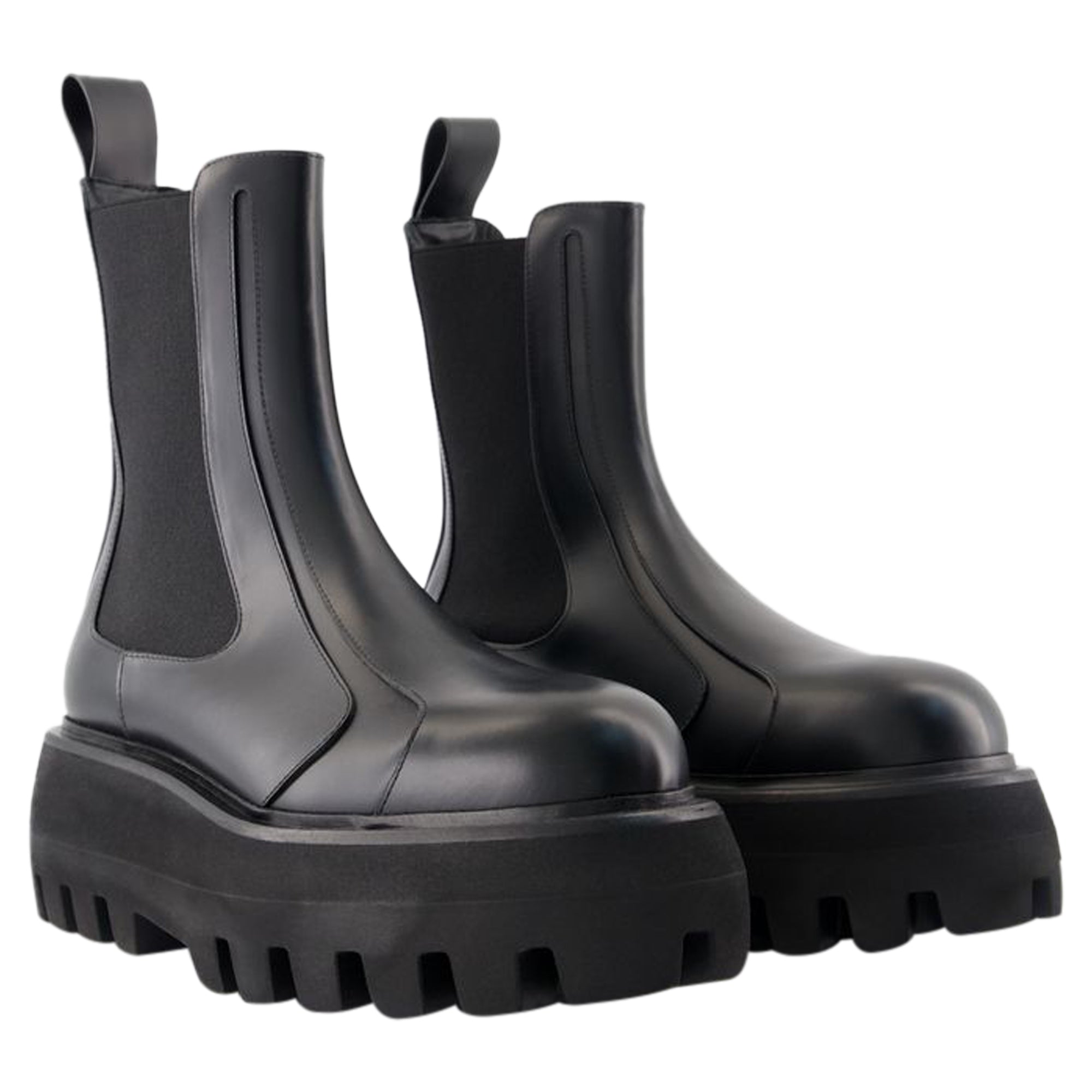 Women's Ankle Boots - Alexander McQueen - Leather - Black