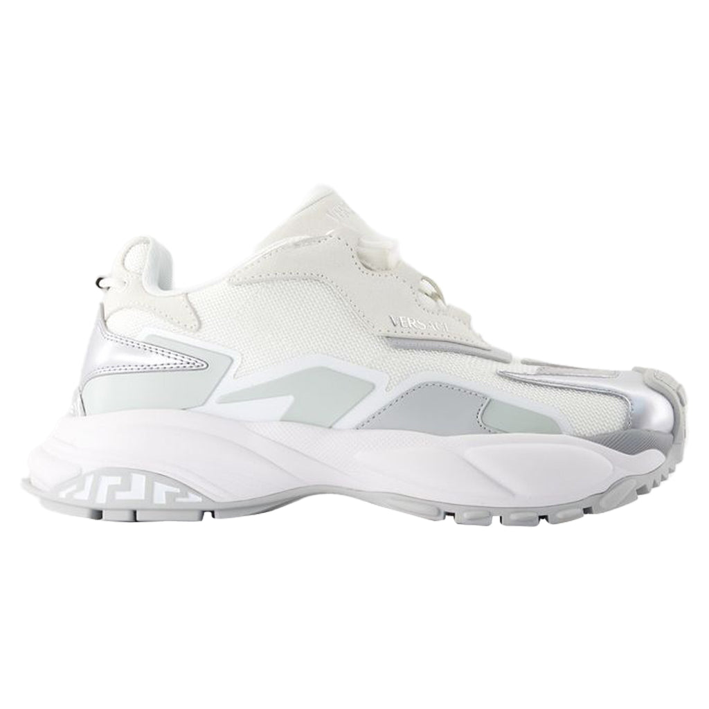 Women's Low Top Sneakers - Versace - Leather - White