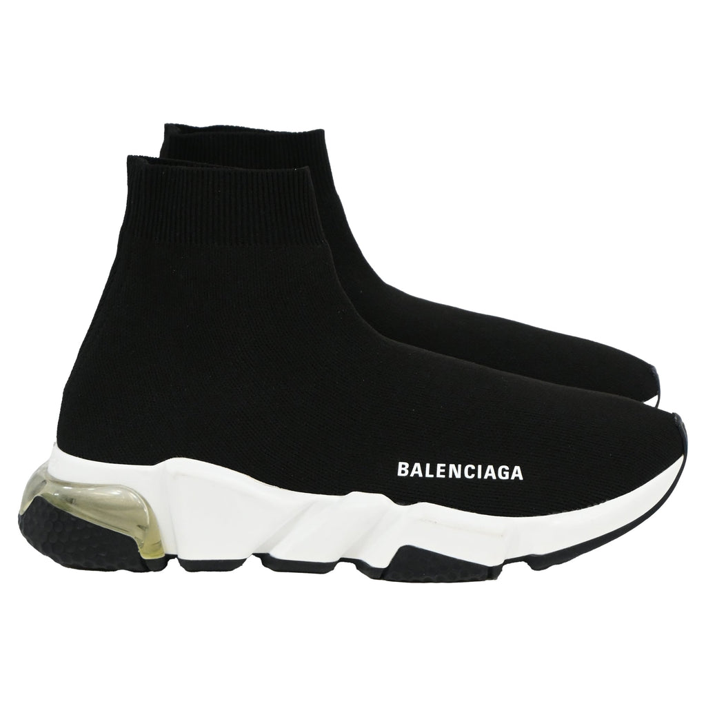 Men's Balenciaga Speed Sneakers in Black Polyester
